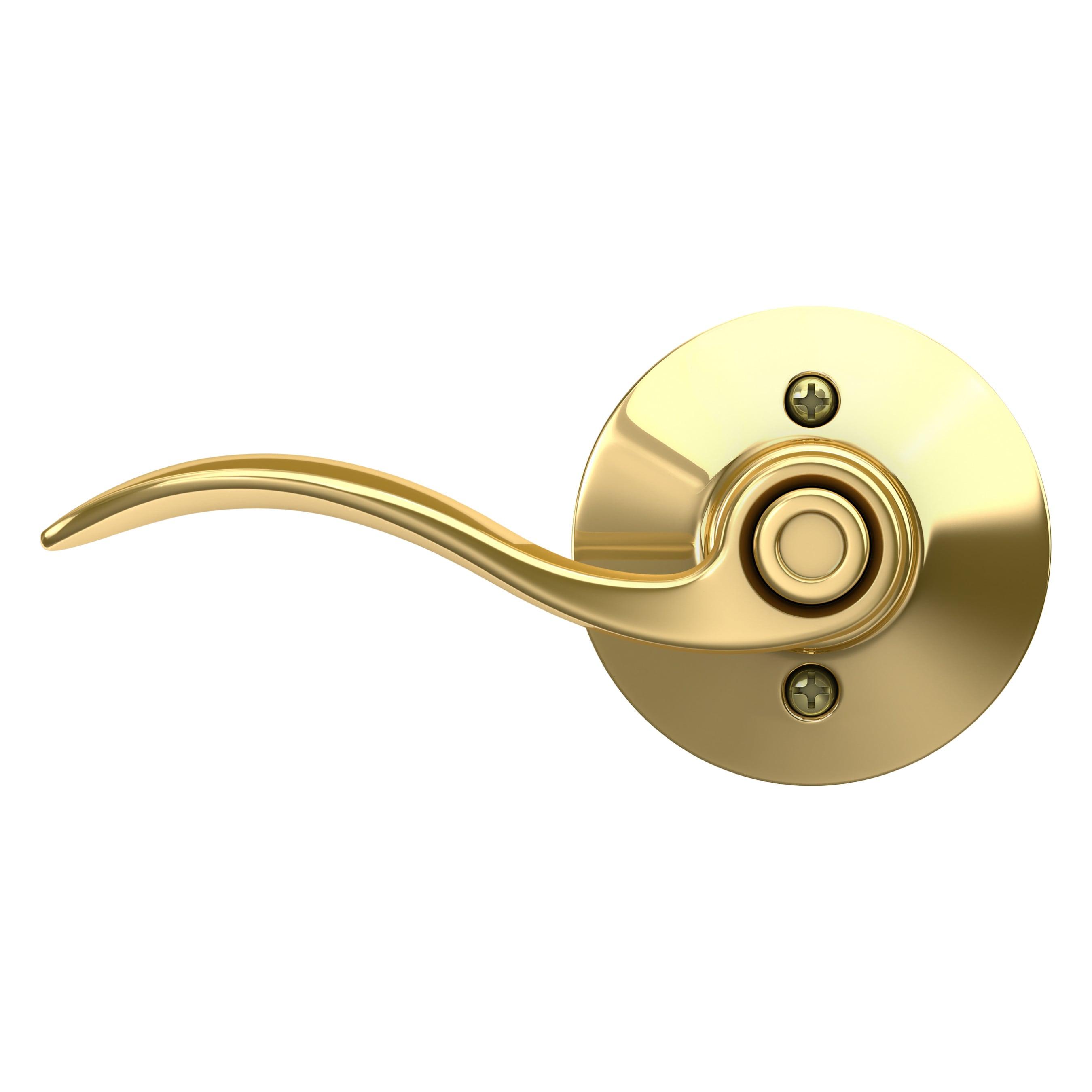 Accent Privacy Door Lever with Rosette