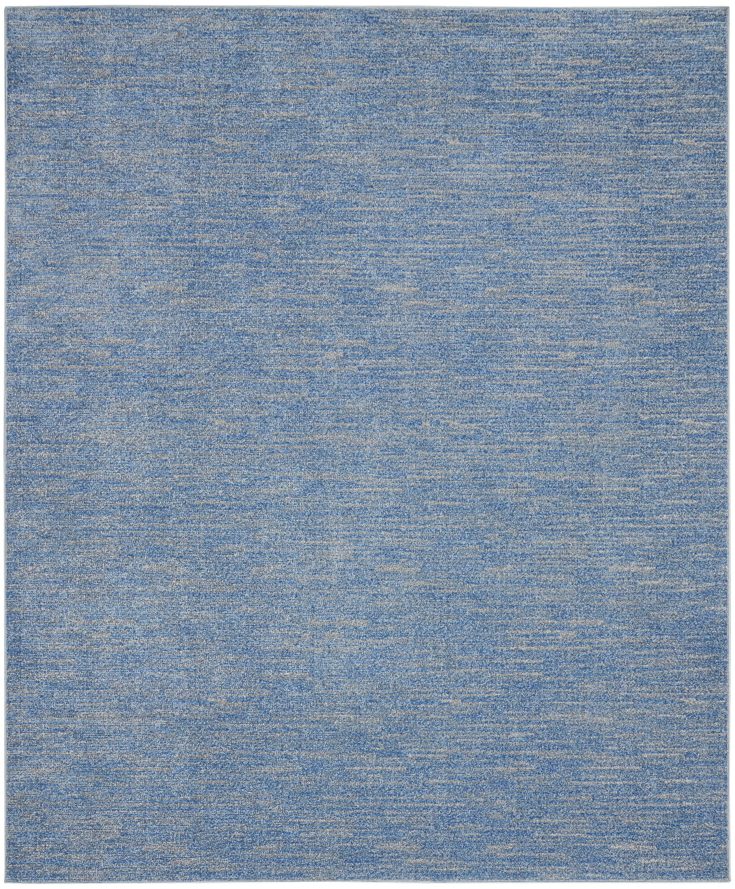 Nourison Nourison Essentials NRE01 Indoor/outdoor Area Rug - Blue/Grey 7' x 10'