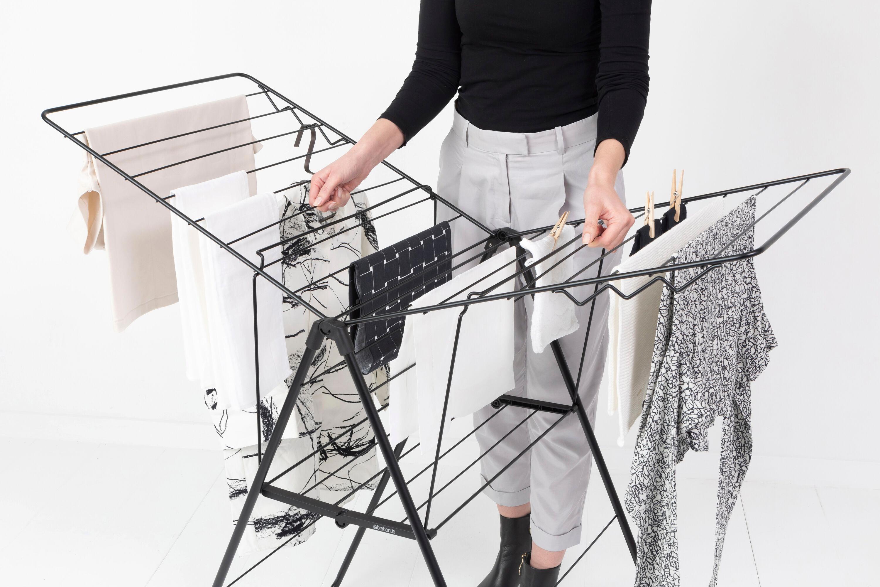 Brabantia HangOn Foldable Clothes Drying Rack - 66 Feet (20m)