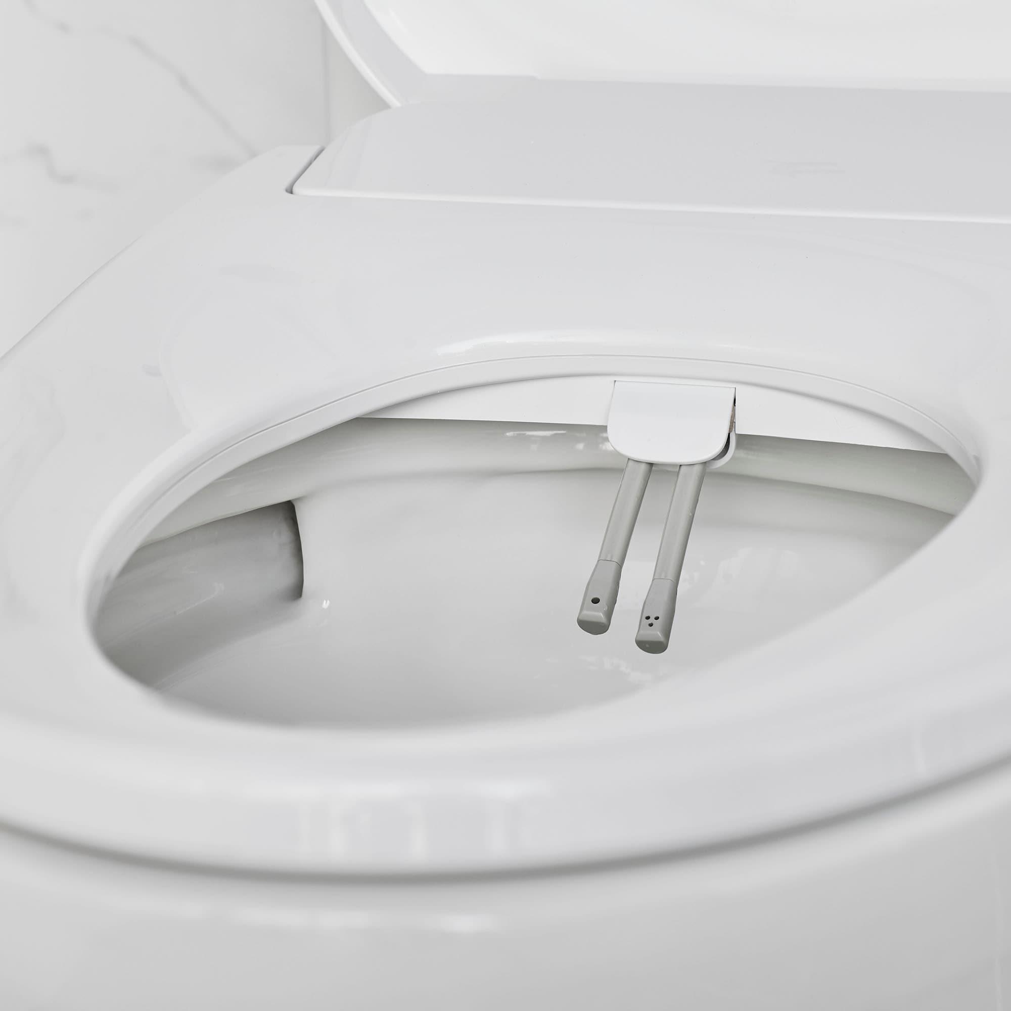 AquaWash 2.0 Manual SpaLet Elongated Toilet Seat Bidet