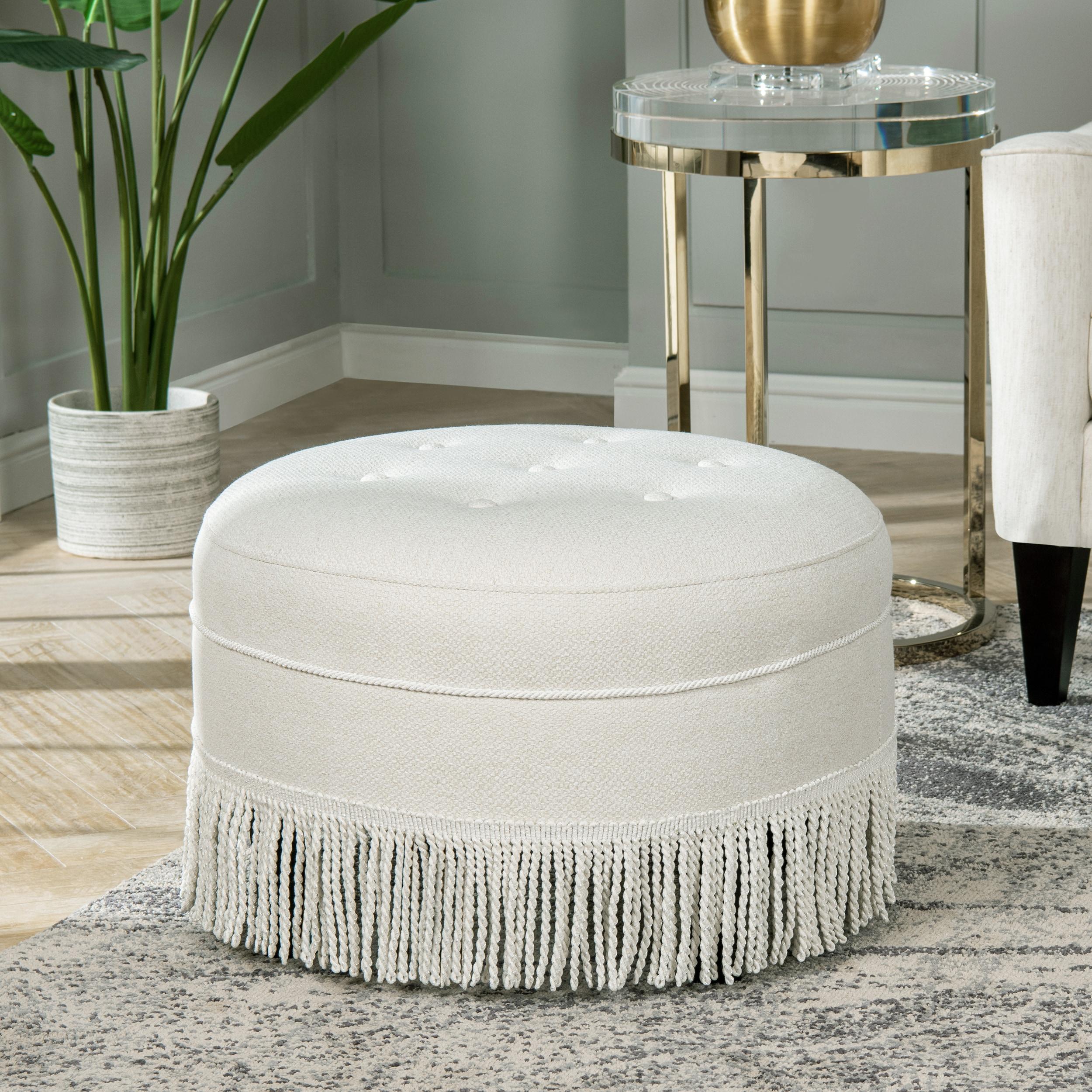 Ahir Upholstered Ottoman