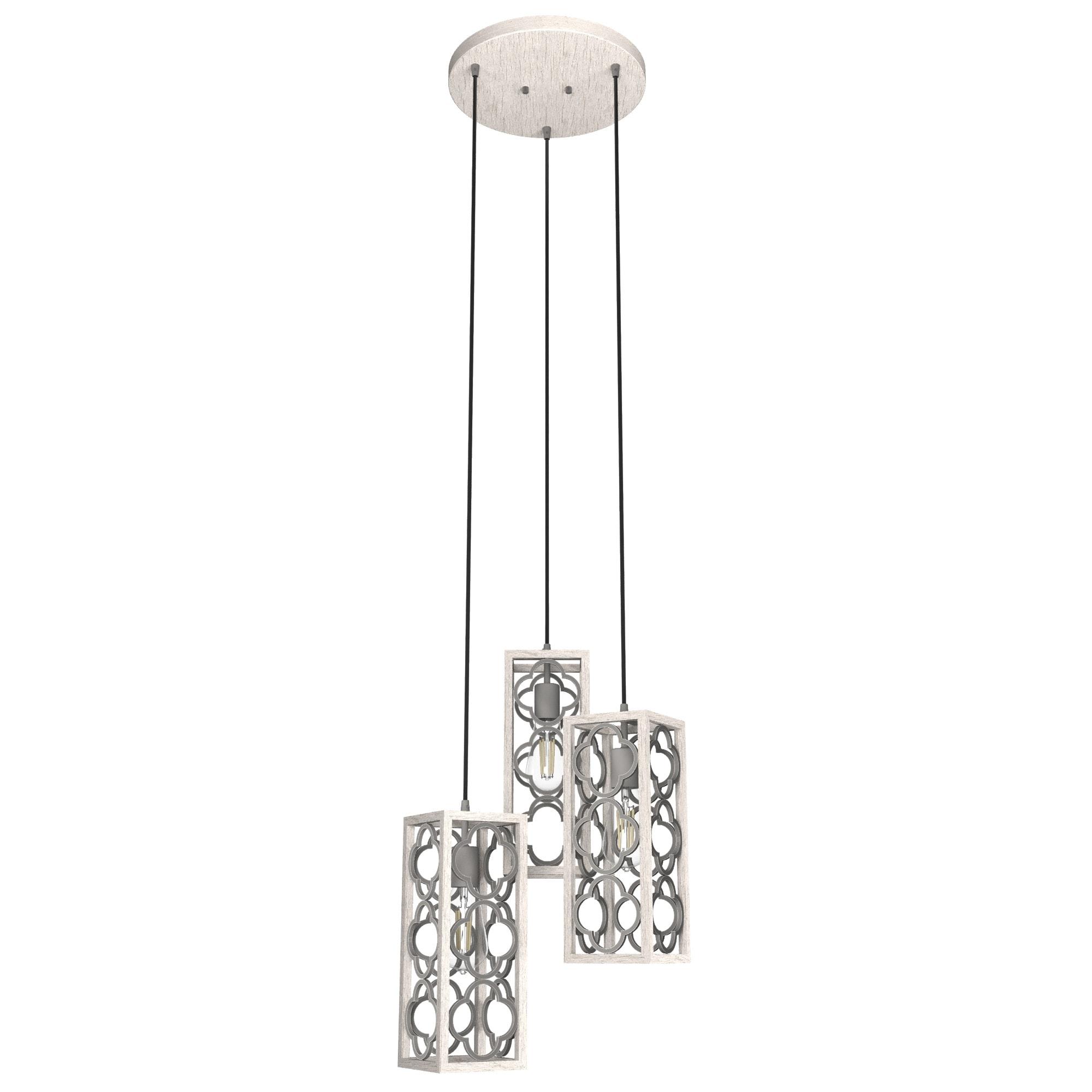 Gablecrest 3 Light Rectangle Cluster Pendant