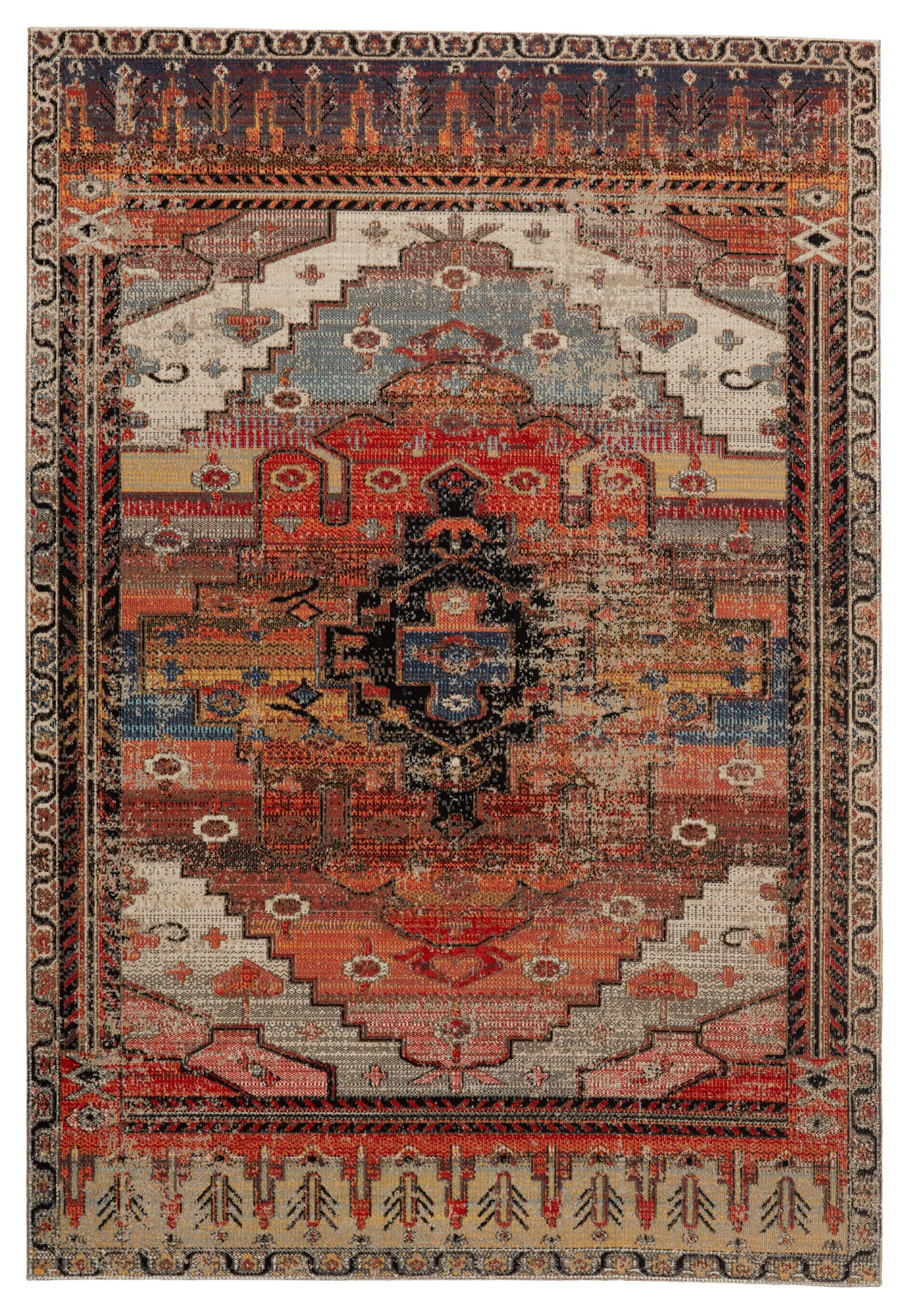 Steelside™ Haden Indoor/Outdoor Soft Power-Loomed Oriental Area Rug by Jaipur Living