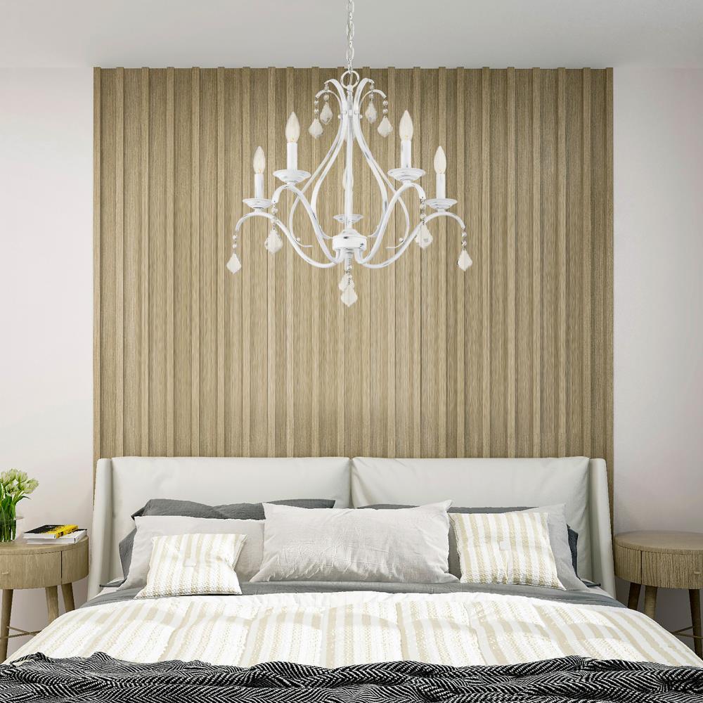 Livex Lighting Caterina 5 - Light Chandelier in  Antique White