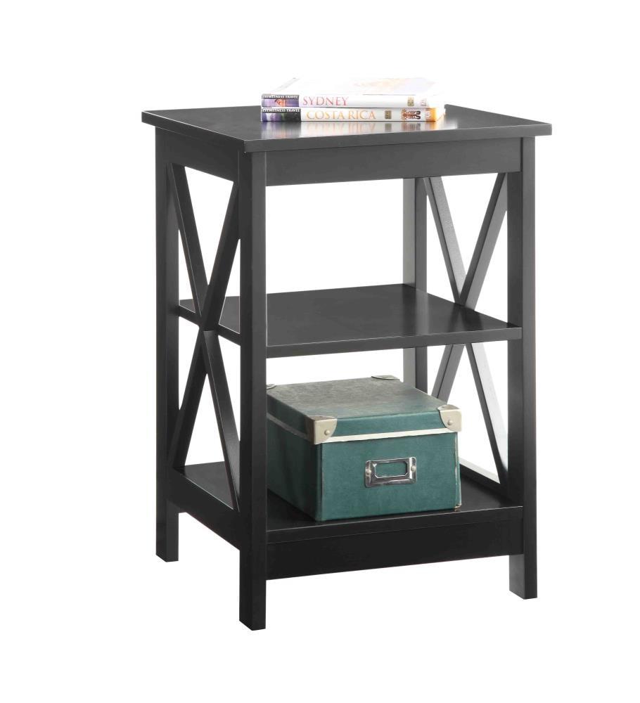 Oxford End Table With Black Finish