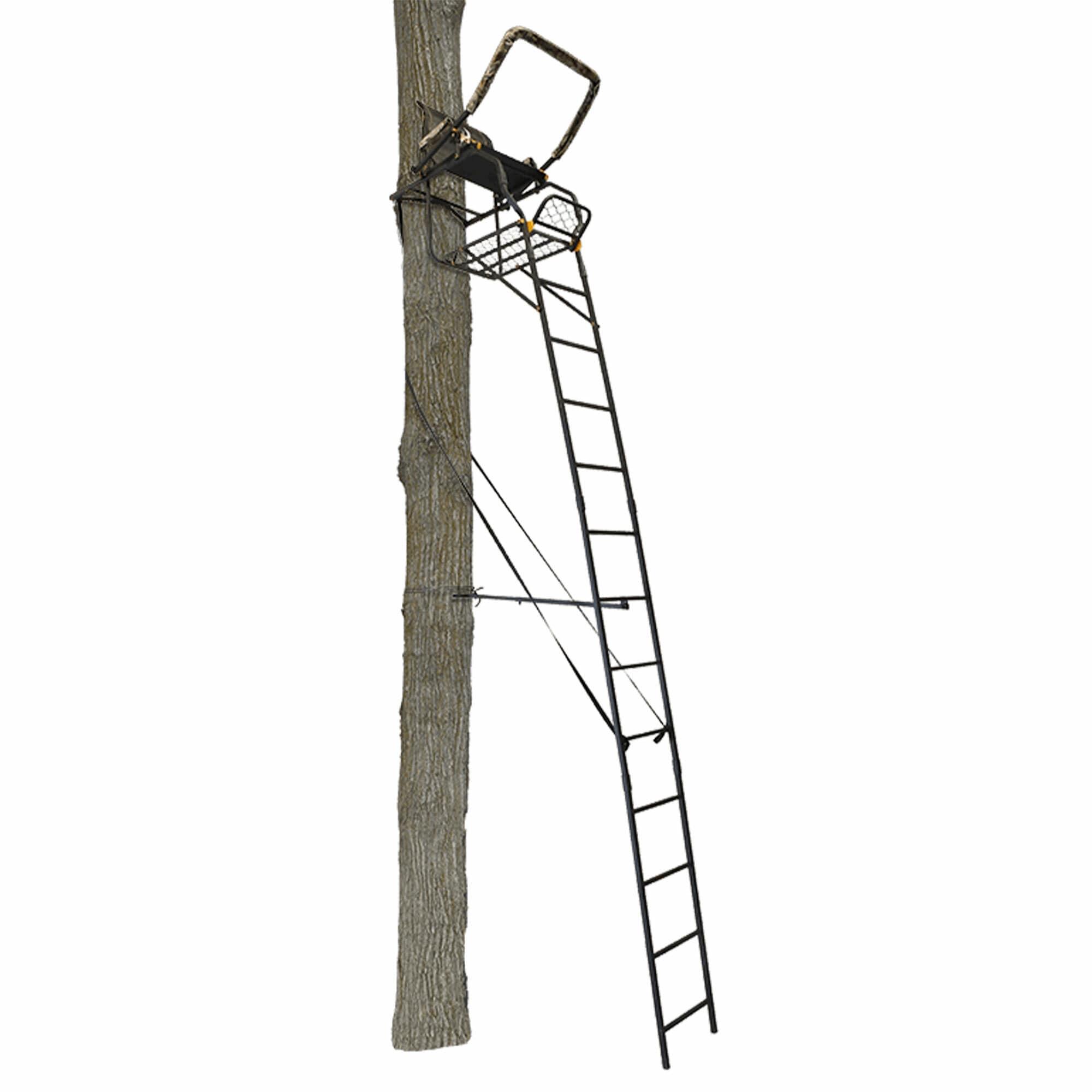 Muddy Warrior DXT 1-Man Ladder Stand, 17ft