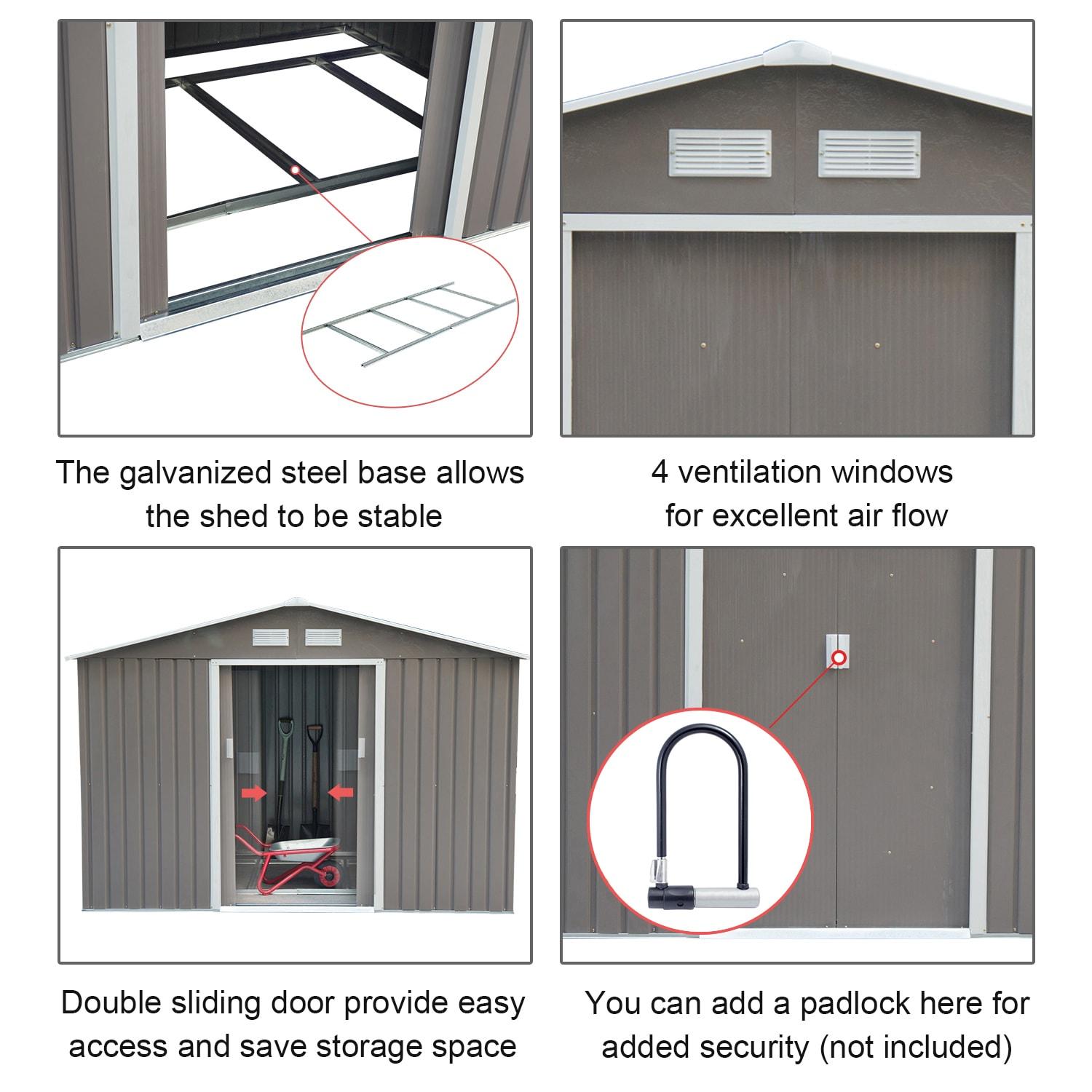 Metal Storage Shed