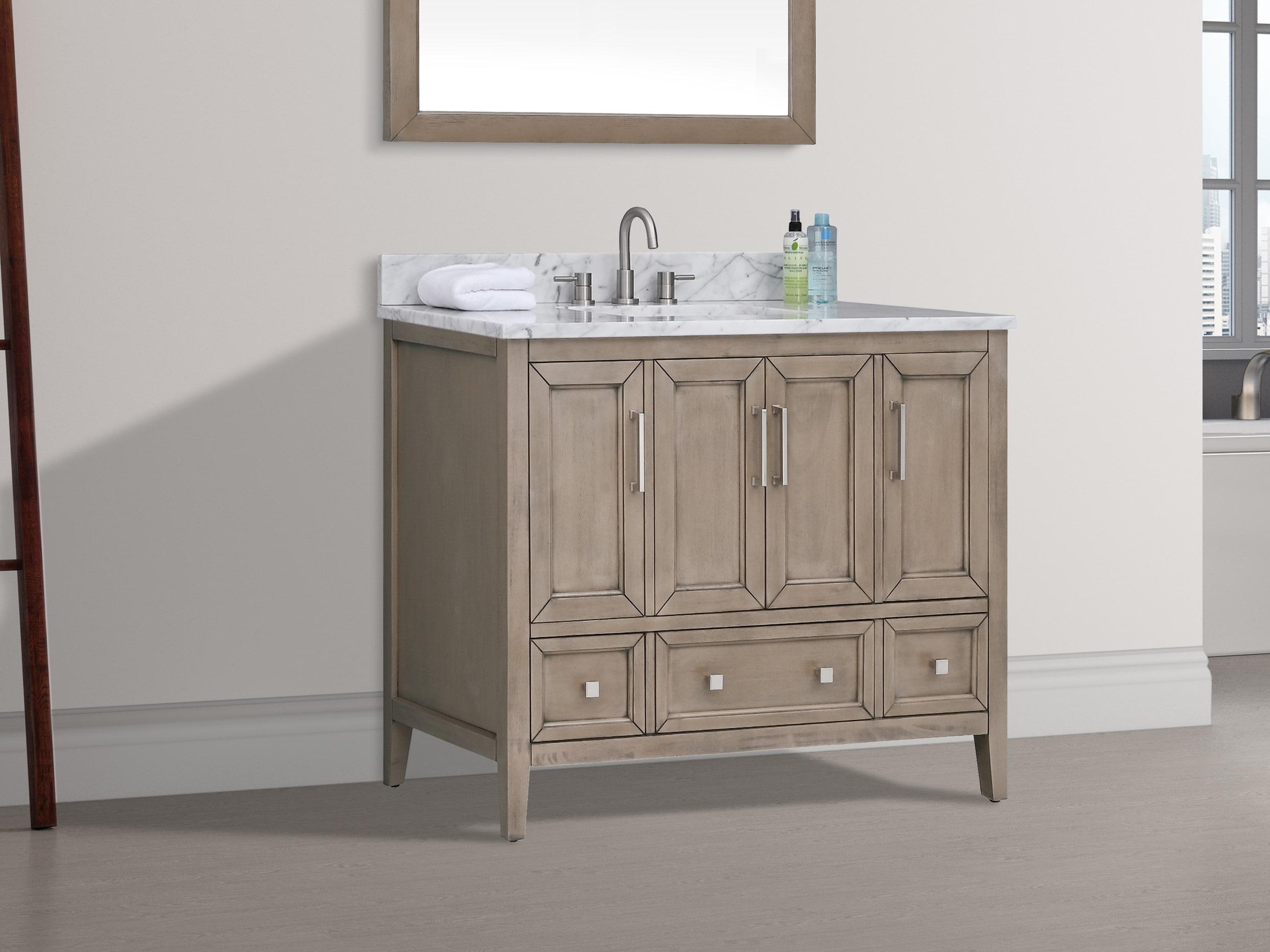 Avanity Everette-Vs43-Wd-C Everette 42" Single Basin Vanity Set - MultiColor