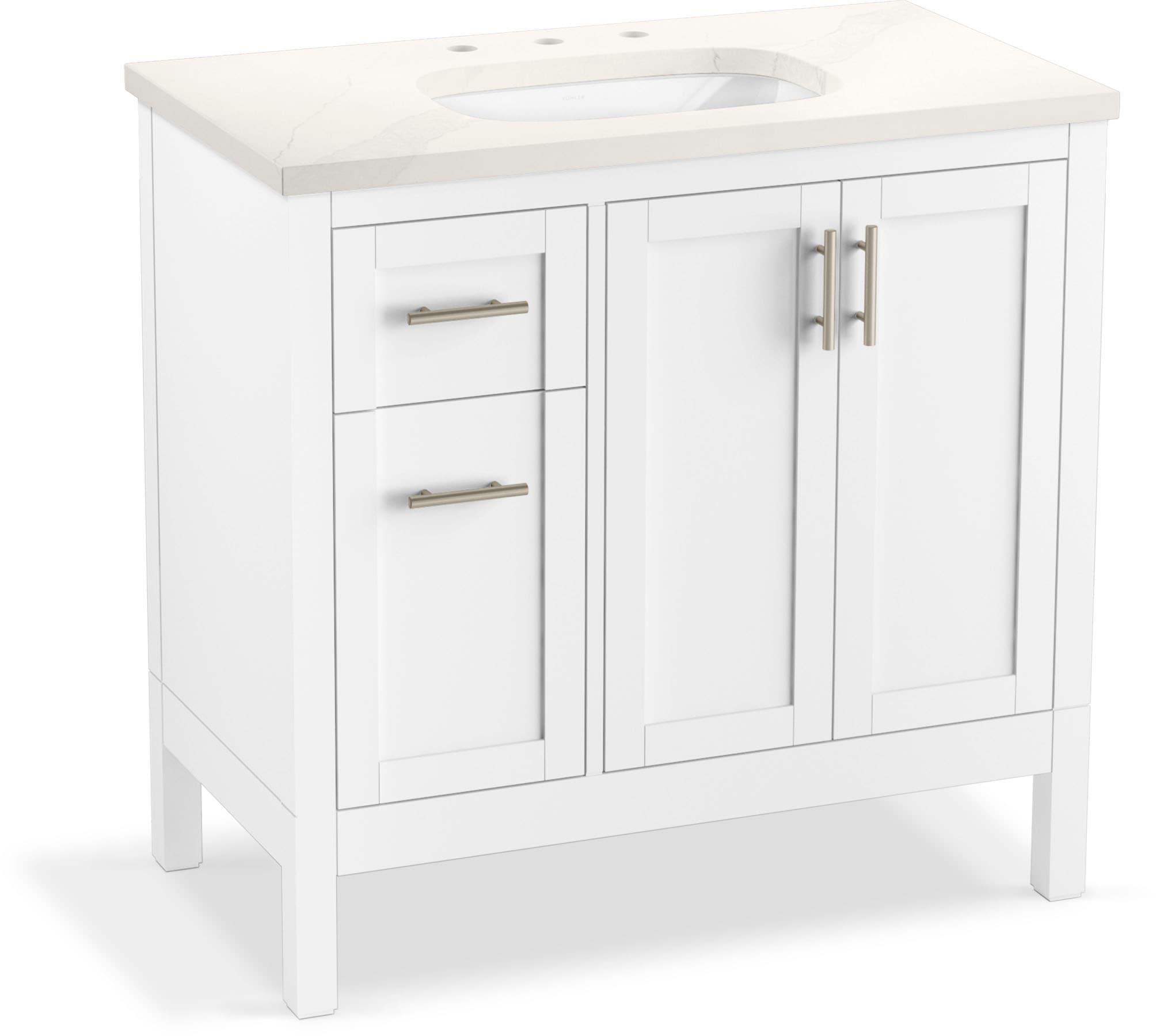 Hadron 37" Single Bathroom Vanity Set