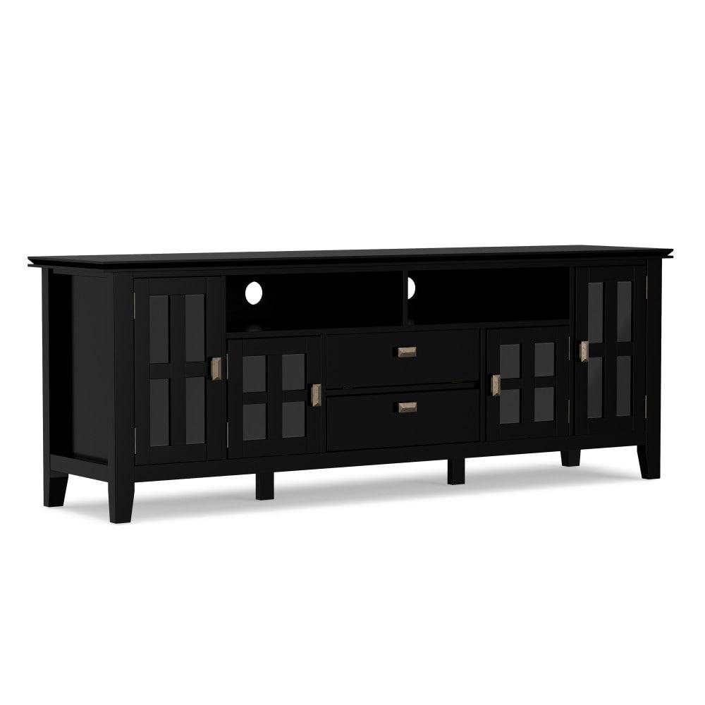 Simpli Home Artisan SOLID WOOD 72 inch TV Media Stand