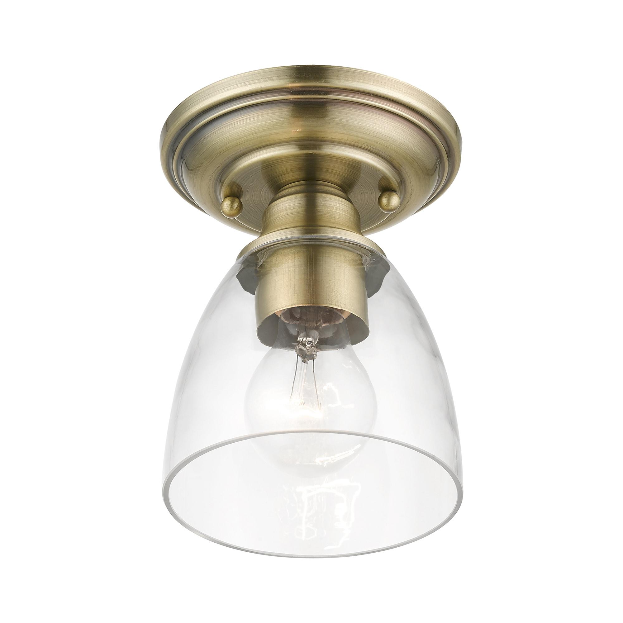 Gunnbjorn 1-Light 14.25" Semi Flush Mount