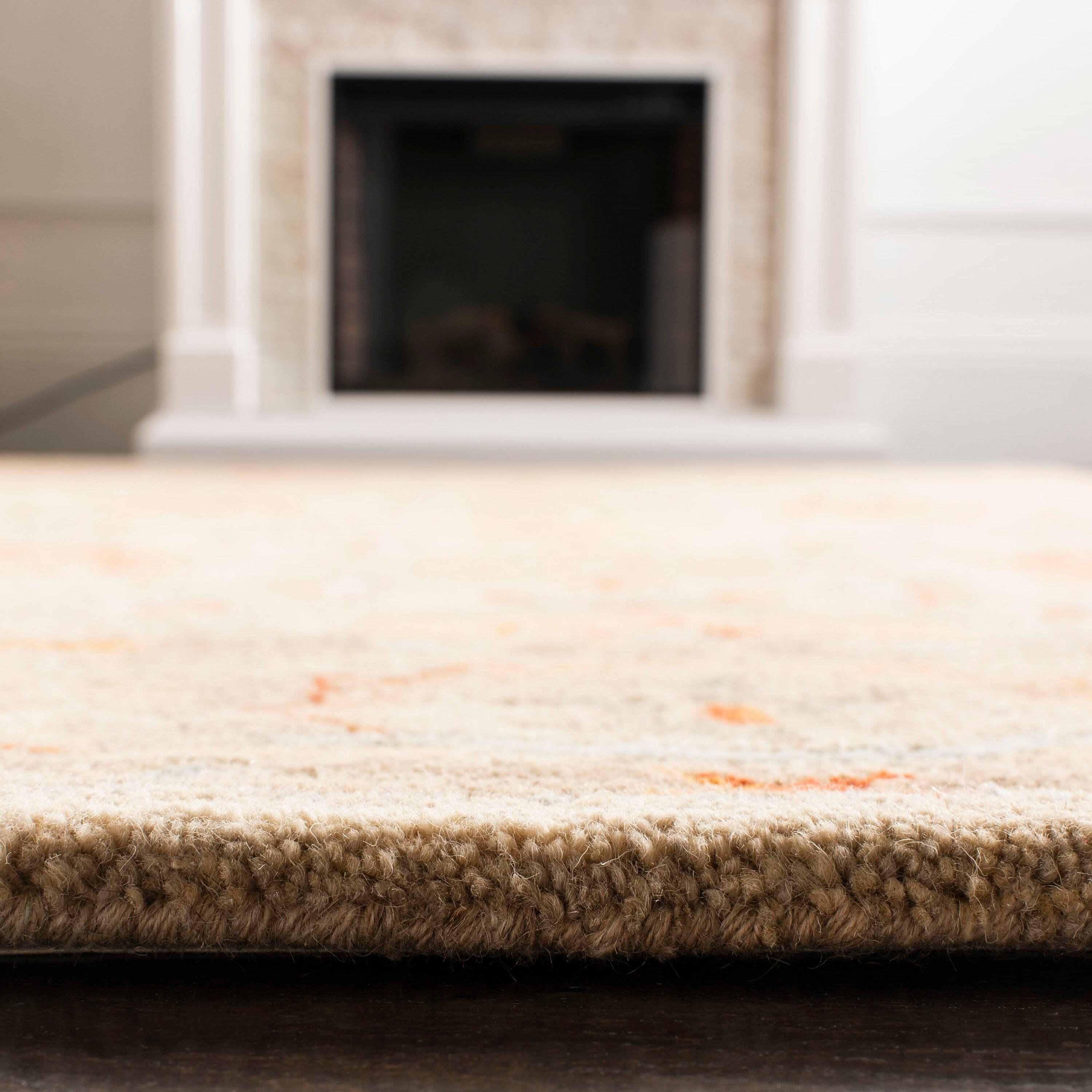 Antiquity AT63 Hand Tufted Runner Rug - Beige/Multi - 2'3"x8' - Safavieh.