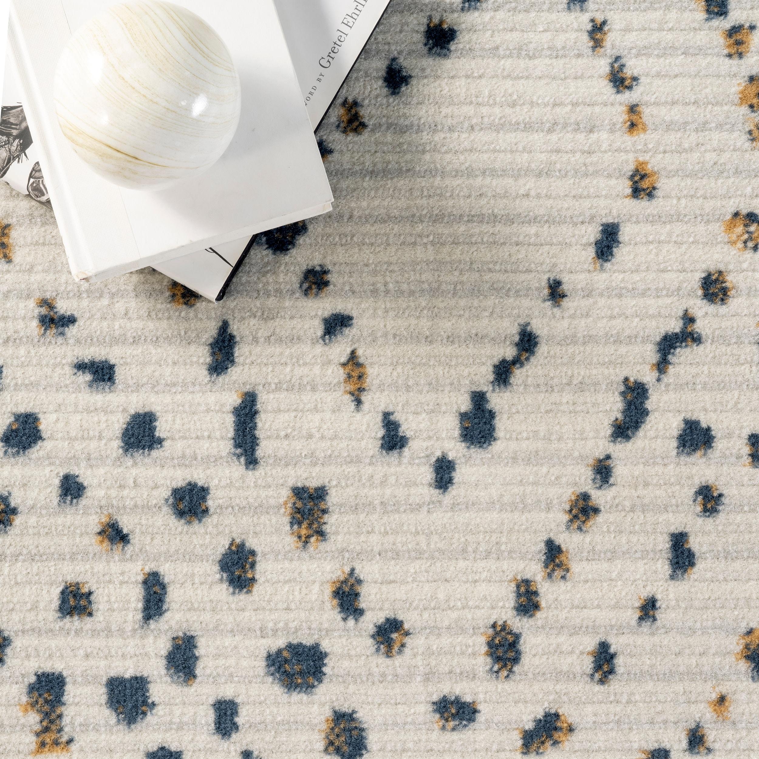 Nuloom Mila Moroccan 8x10 Indoor Area Rug for Living Room Bedroom Dining Room Kitchen, Beige/Ivory