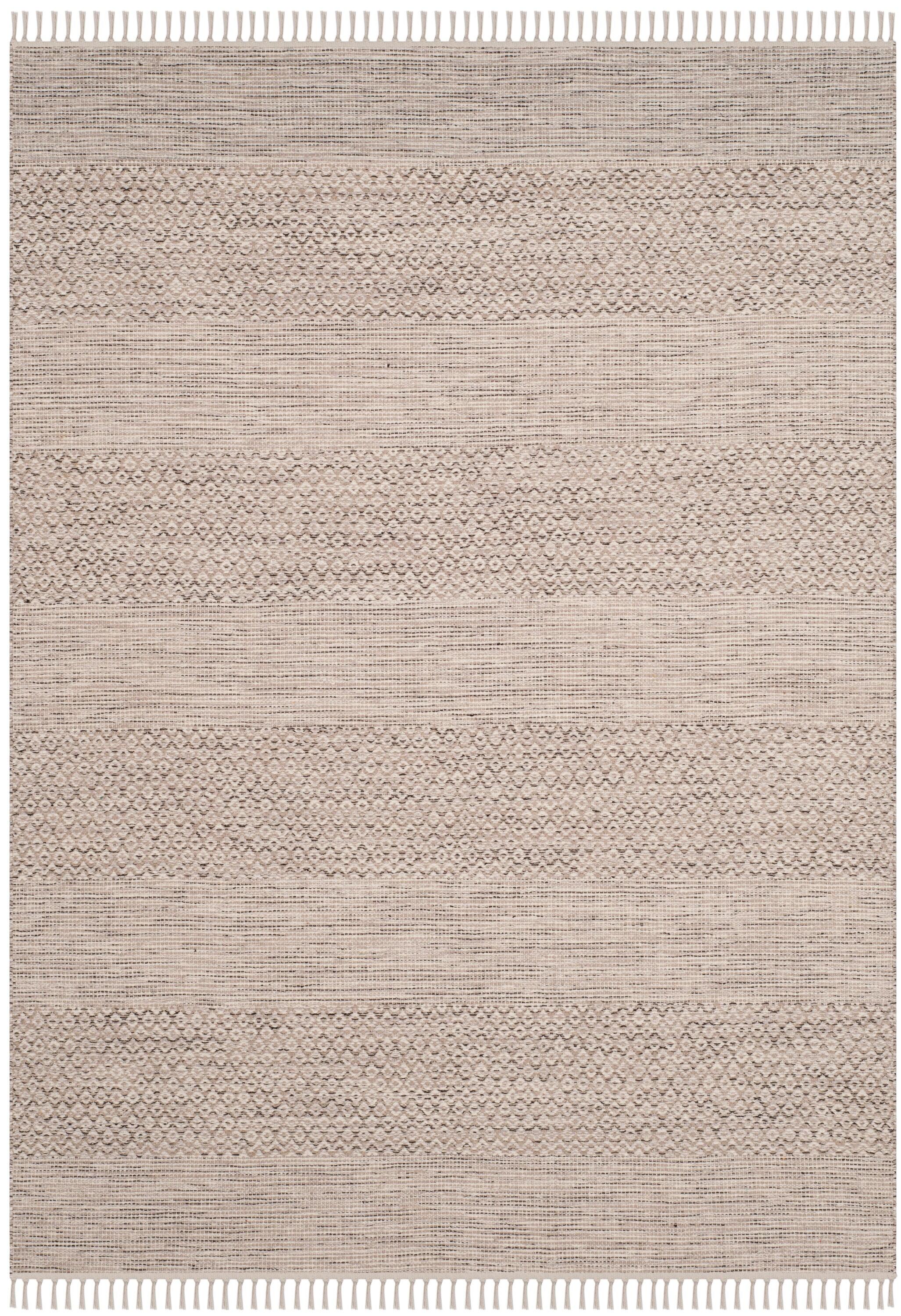 Montauk MTK330 Hand Woven Indoor Accent Rug - Ivory/Steel Grey - 4'x6' - Safavieh