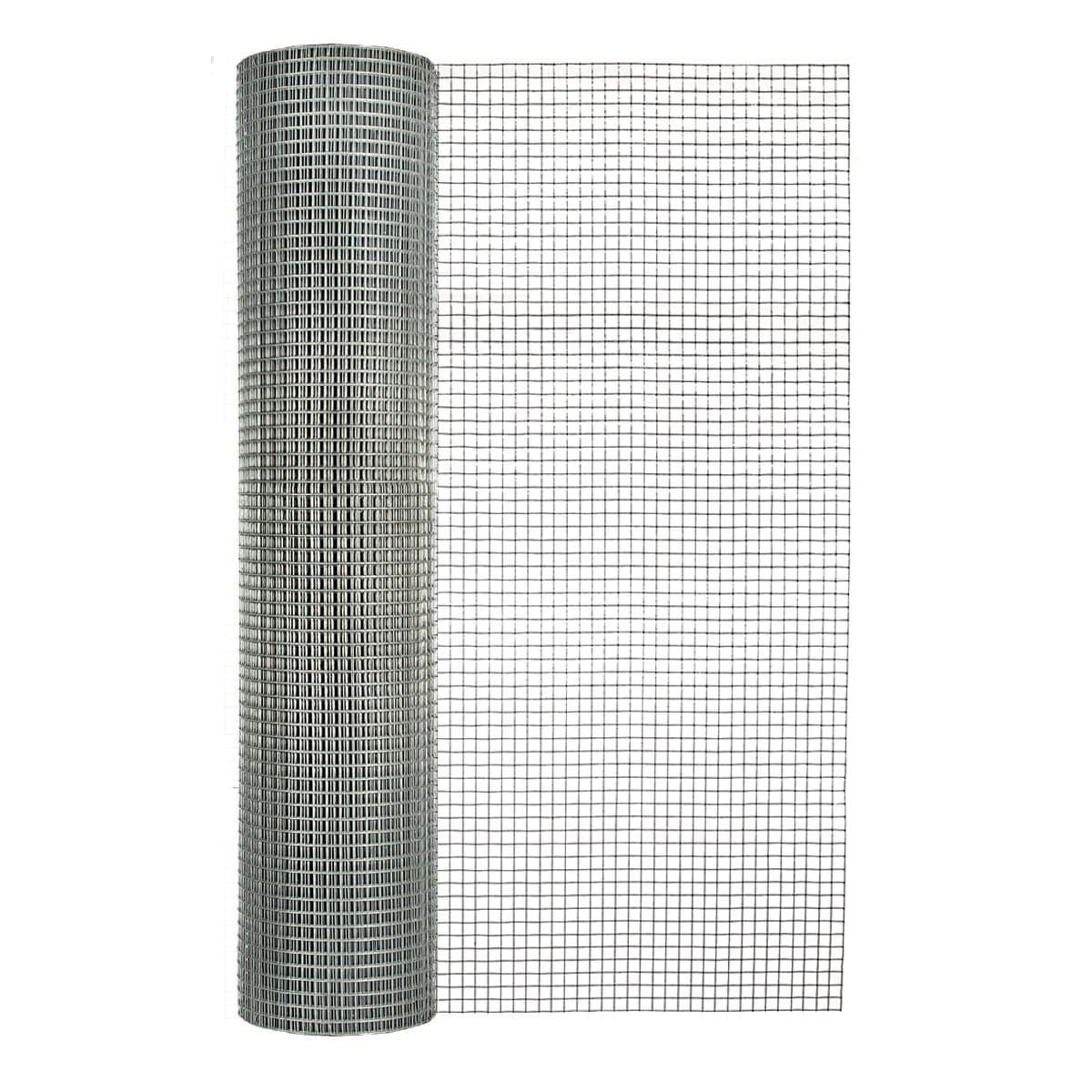 36in x 50ft Silver Galvanized Steel Hardware Cloth