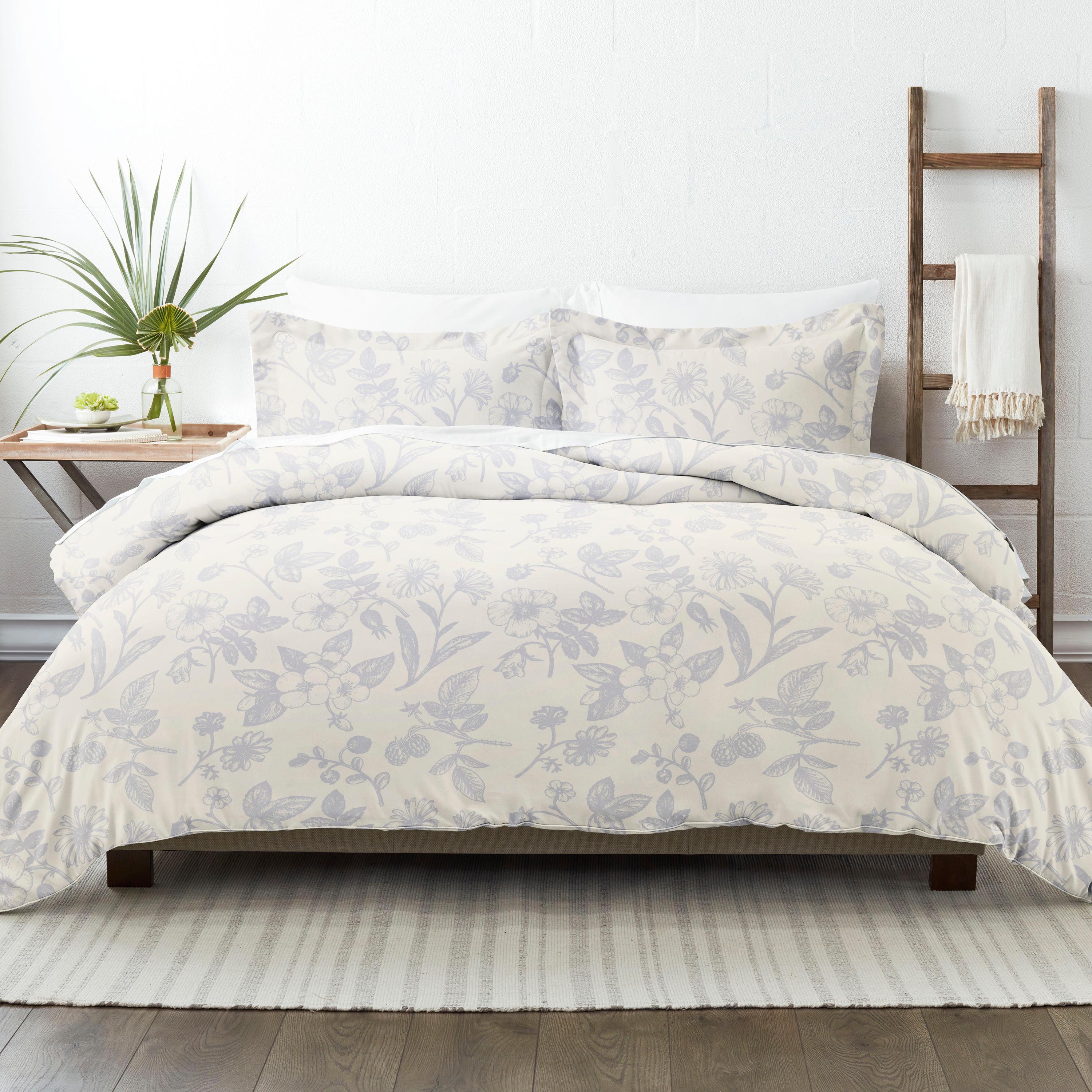 Home Garden Pattern Duvet Cover Set
