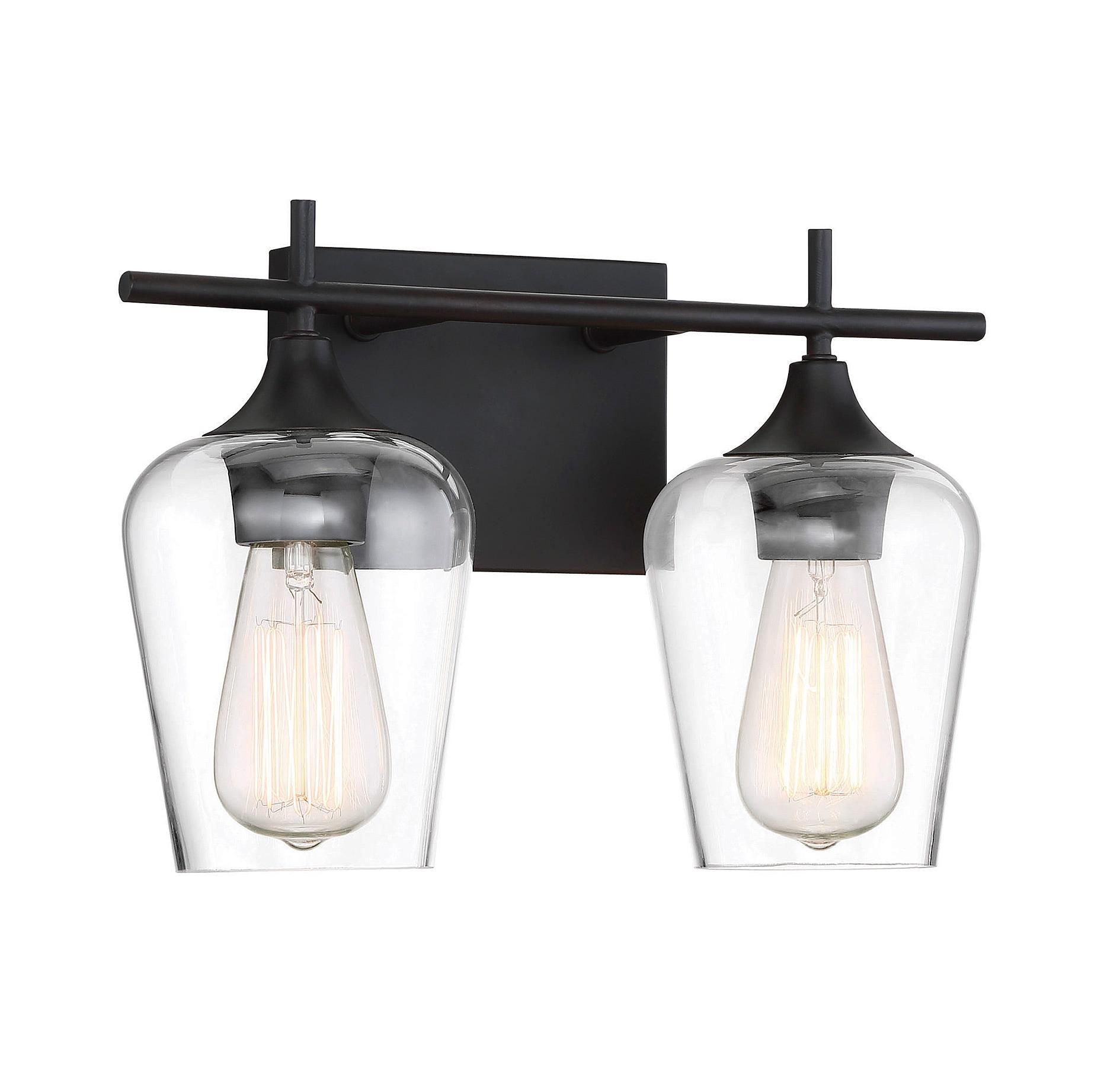 Savoy House Octave 2 - Light Vanity in  English Bronze