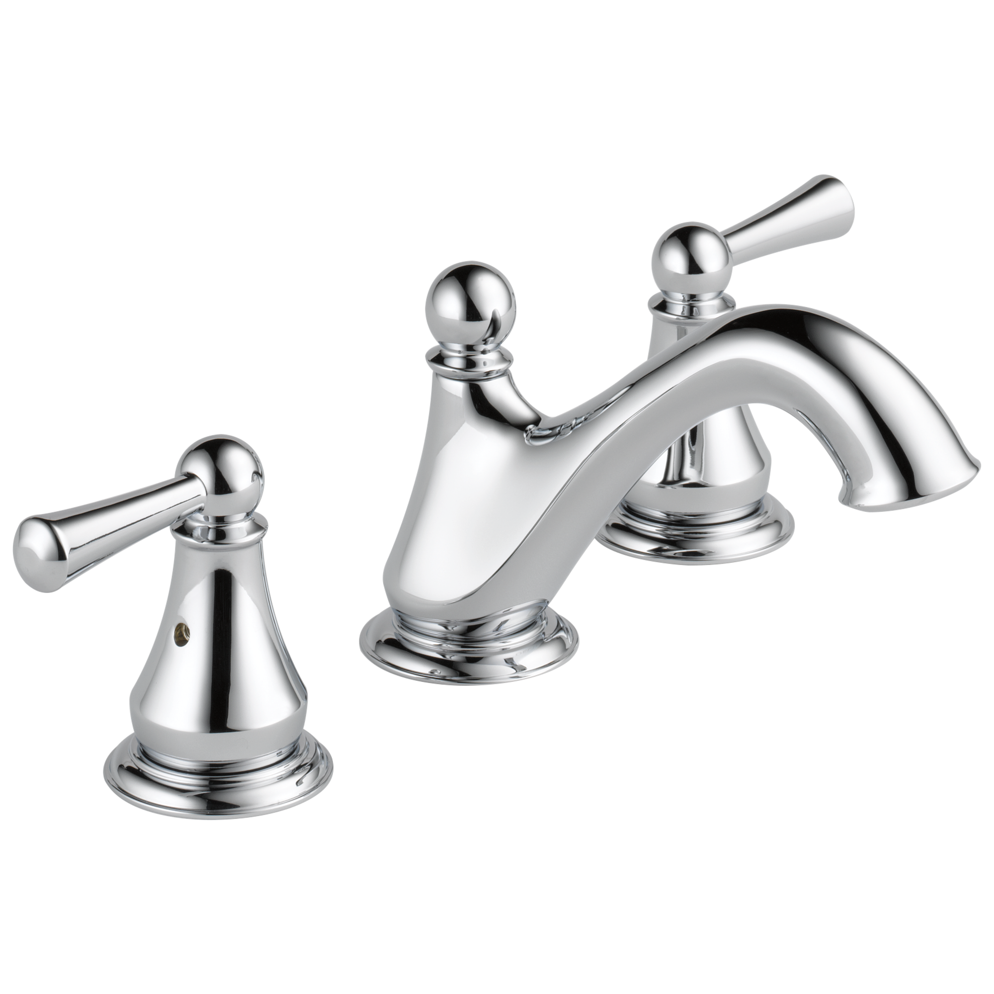 Haywood Widespread Bathroom Faucet 3 Hole, 2-handle Bathroom Sink Faucet with Drain Assembly
