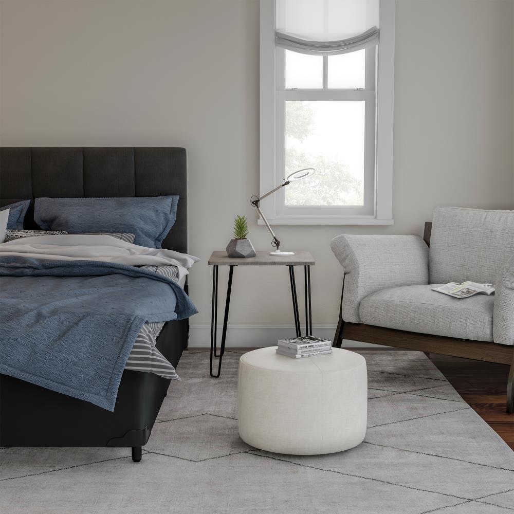 Hastings Home Adjustable Swing Arm LED Desk Lamp for Home Office (White)