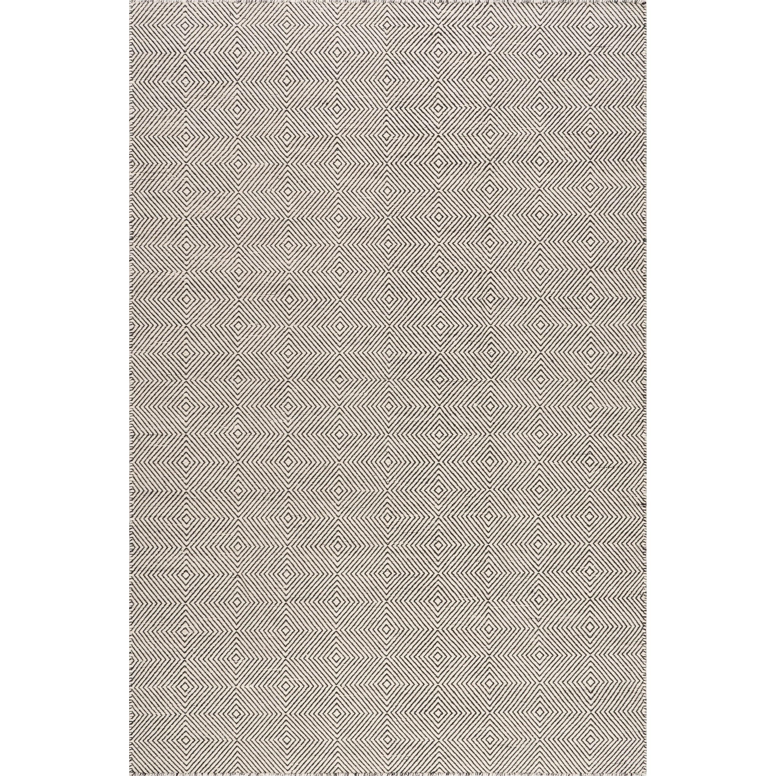 nuLOOM Hand Woven Ago Wool Accent Rug, 3' x 5', Ivory