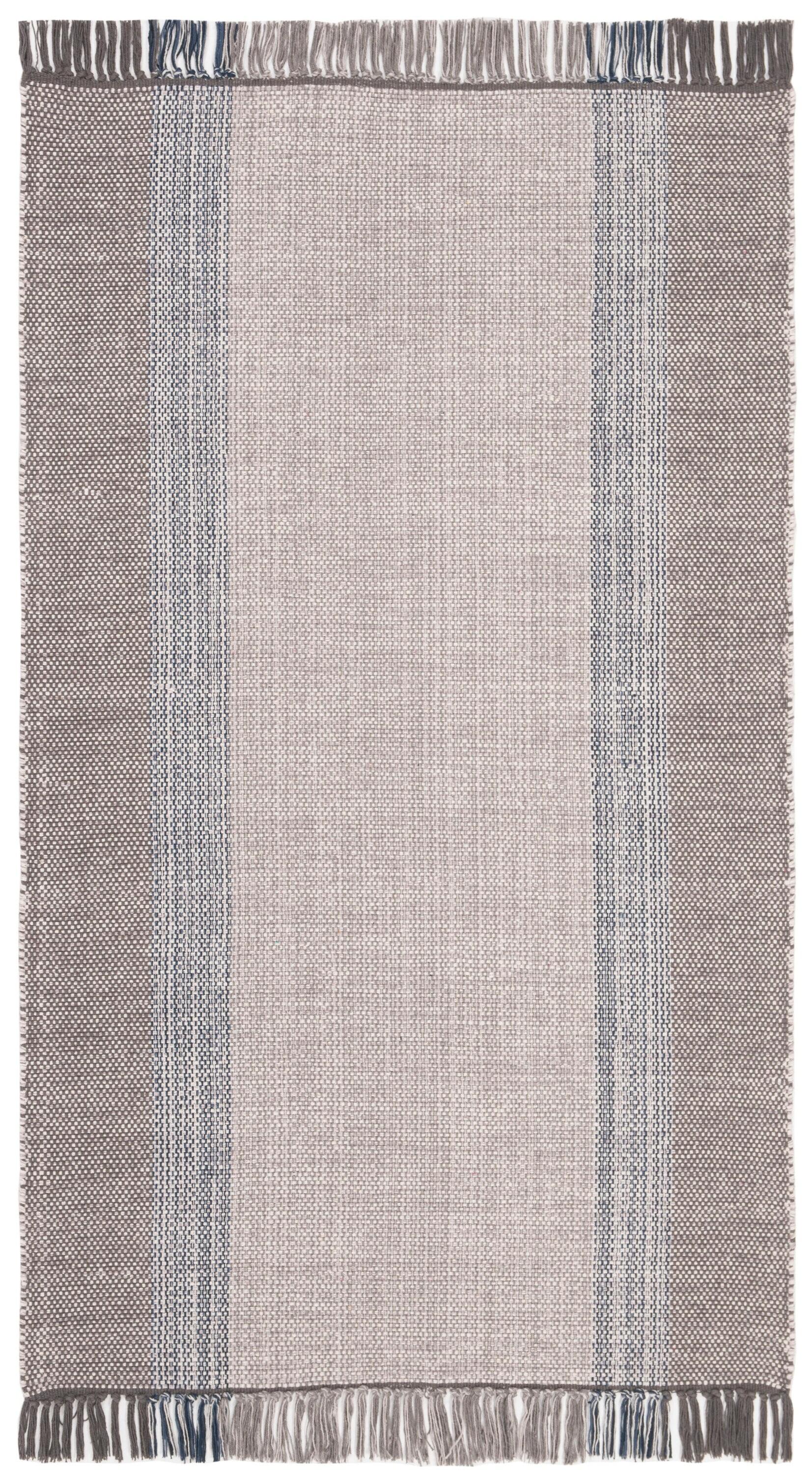 Montauk MTK301 Hand Woven Indoor Accent Rug - Blue/Grey - 3'x5' - Safavieh
