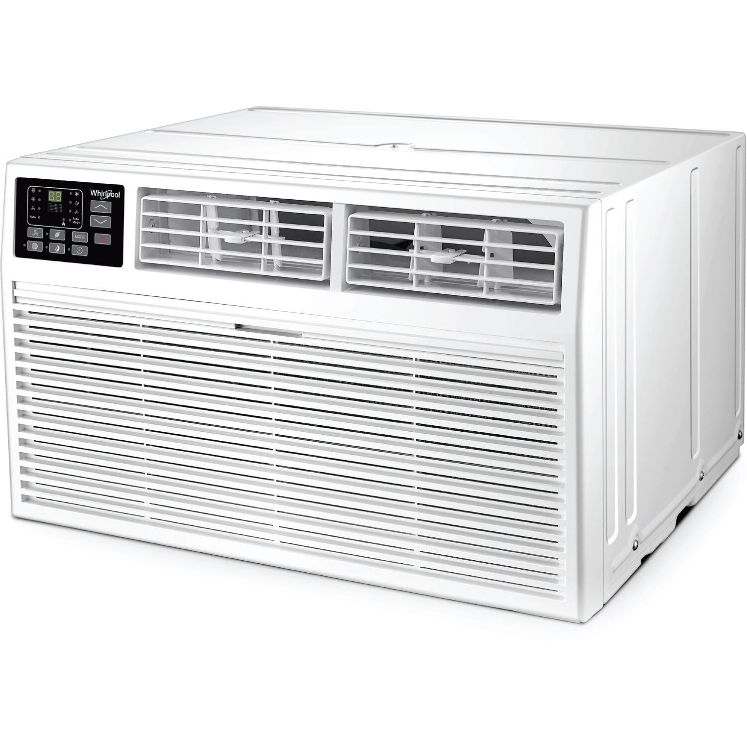 Whirlpool 12000 BTU Through The Wall Air Conditioner for 550 Square Feet with Heater and Remote Included