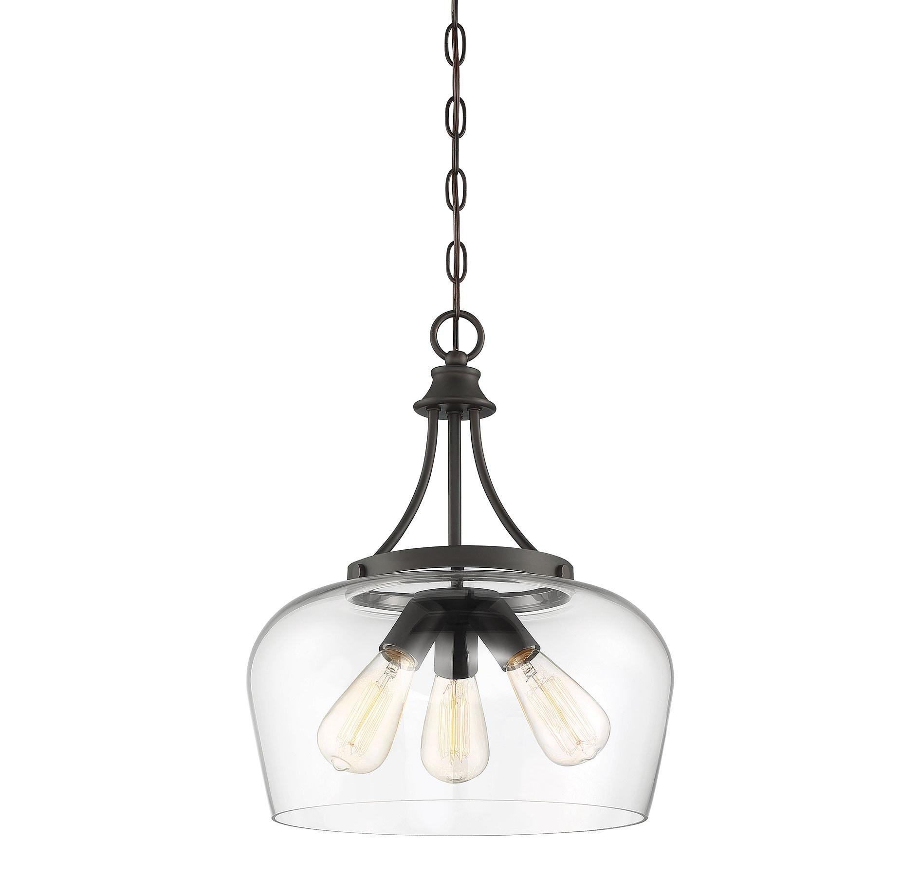 Savoy House Octave 3 - Light Pendant in  English Bronze