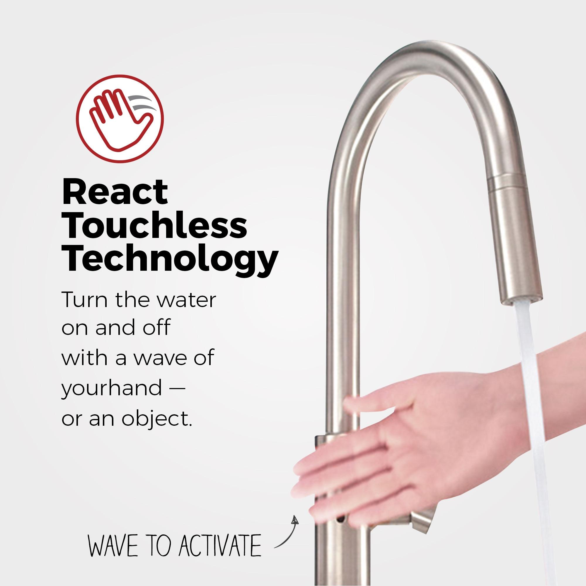 Stellen Pull Down Touchless Single Handle Kitchen Faucet