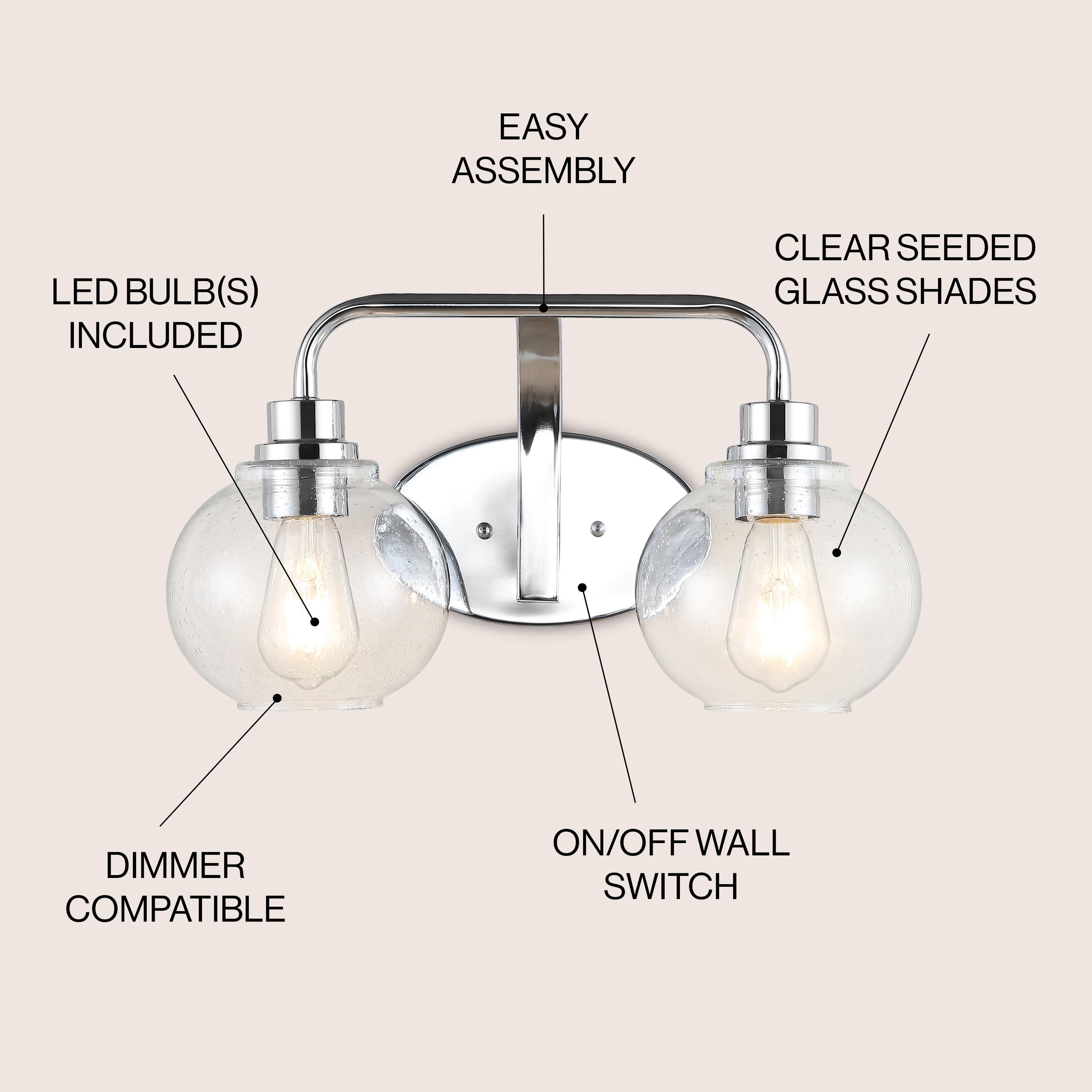 Longshore Tides Deandra 2 - Light Vanity Light | Wayfair