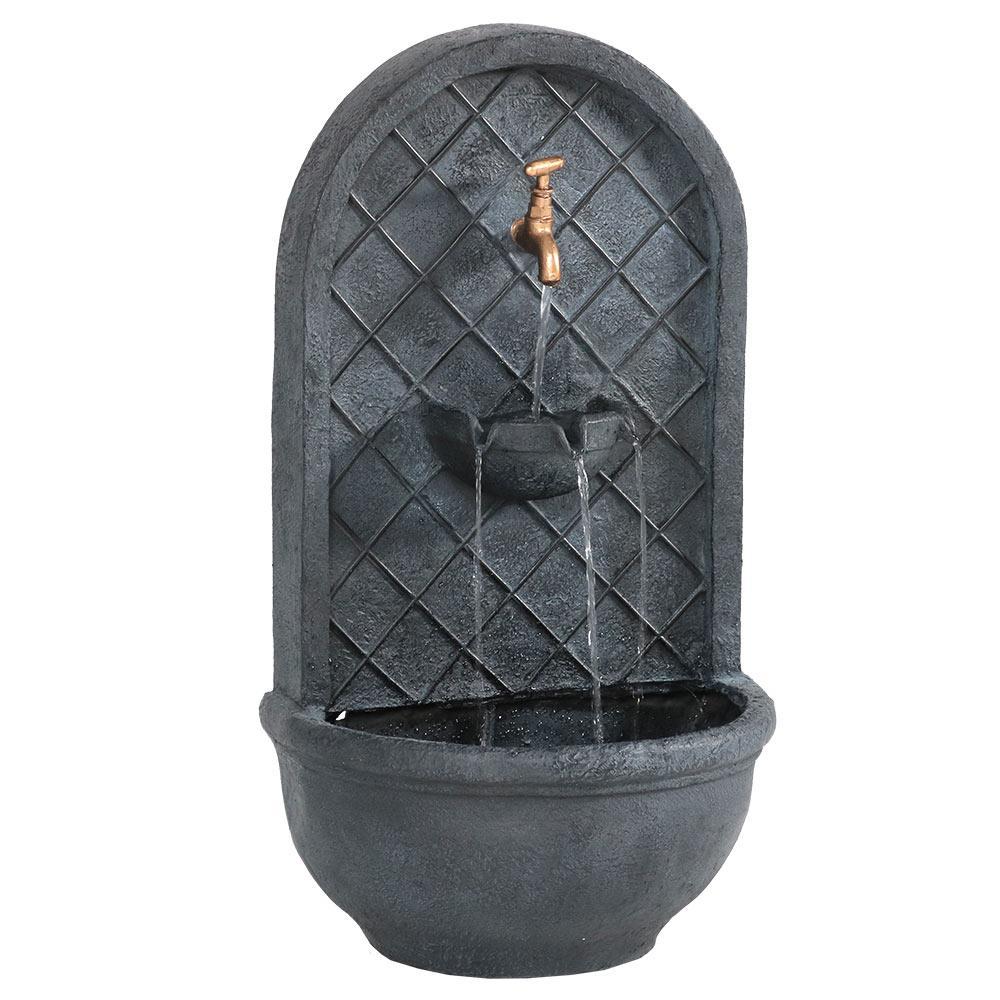 Millwood Pines Tristin Weather Resistant Wall Base Fountain