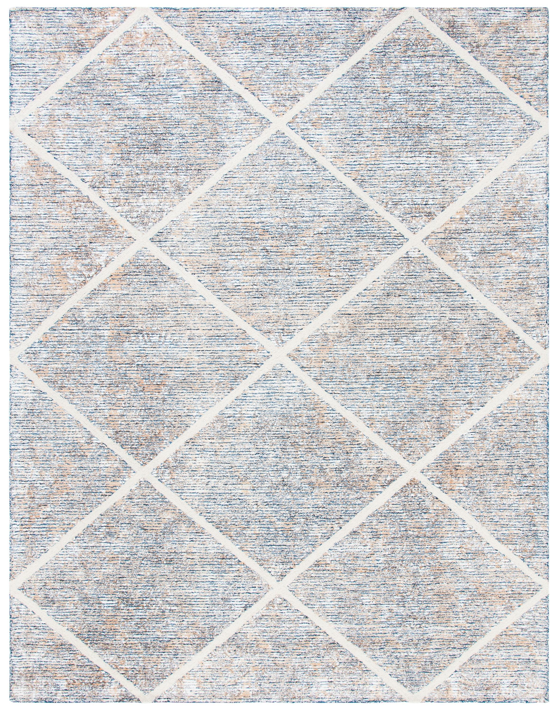 SAFAVIEH Artistry Linda Geometric Area Rug, Ivory/Gold, 9' x 12'