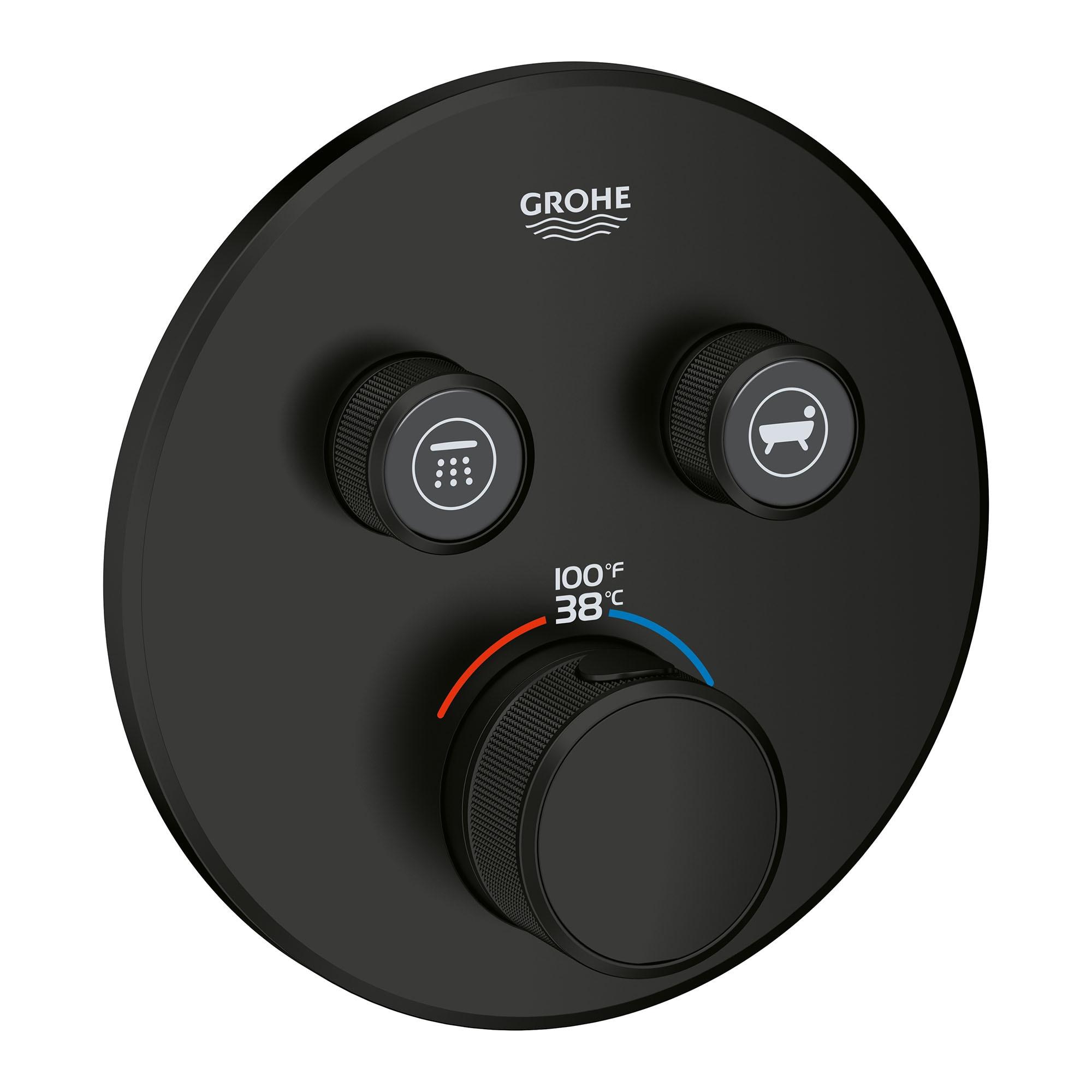GROHE Grohtherm SmartControl Dual-Function Shower Thermostatic Valve Trim