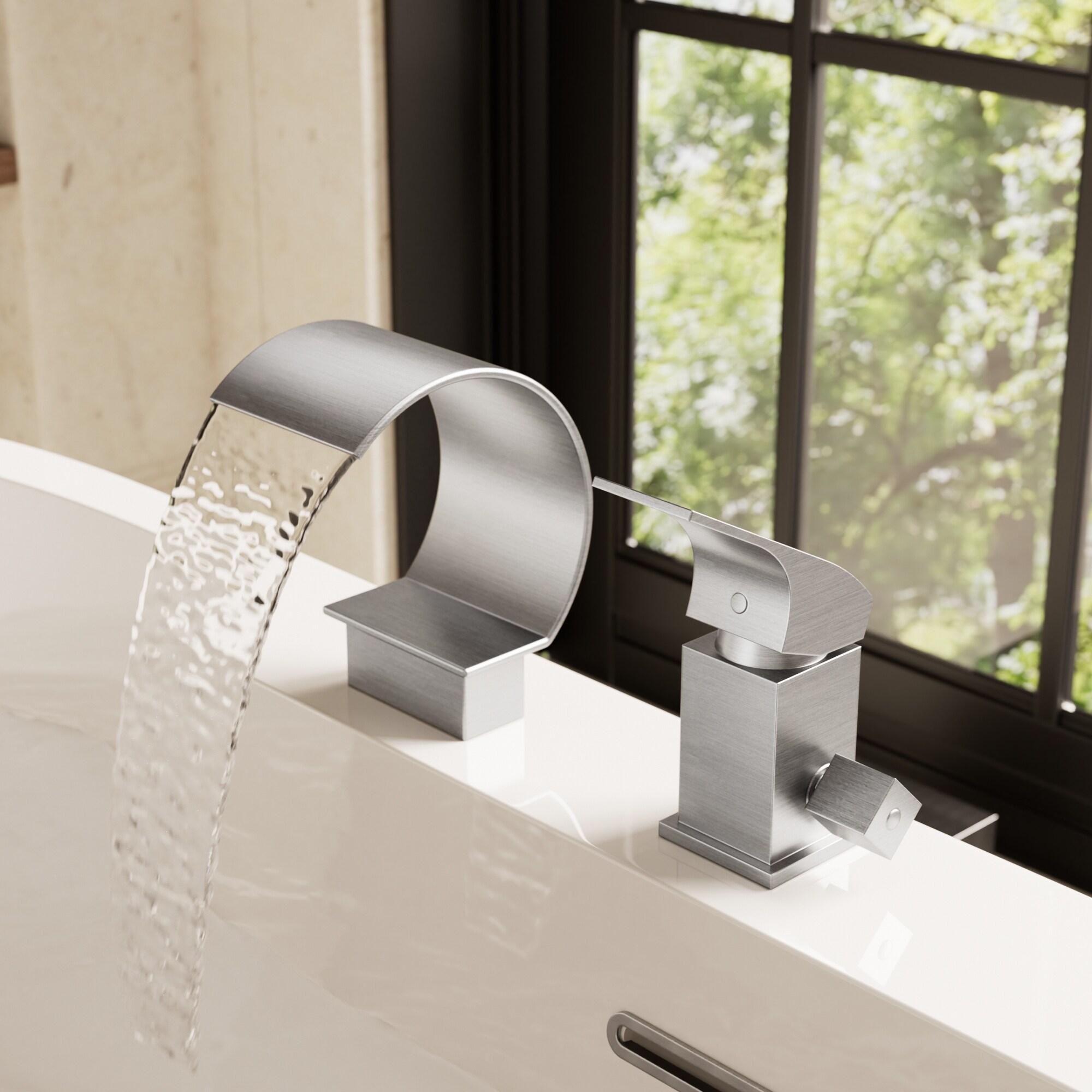 GRANDJOY Complete Shower System, 10" and 6" Dual Wall Mount Rain Shower Faucets with Handheld Shower Spray, High Pressure in Matte Black