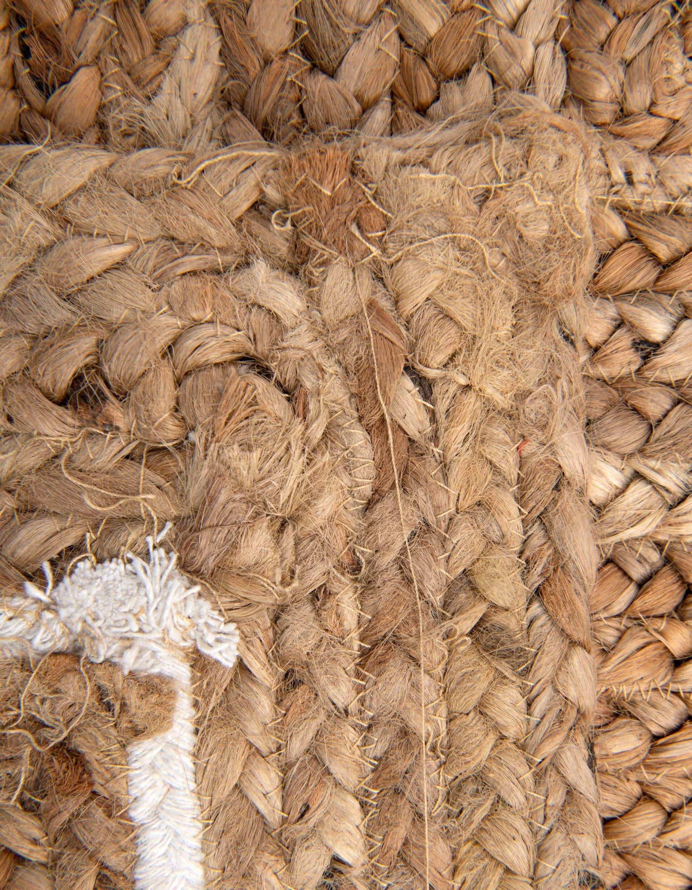 Unique Loom 5' 1 x 8' 0 Gujarat Braided Jute Rectangle Area Rug