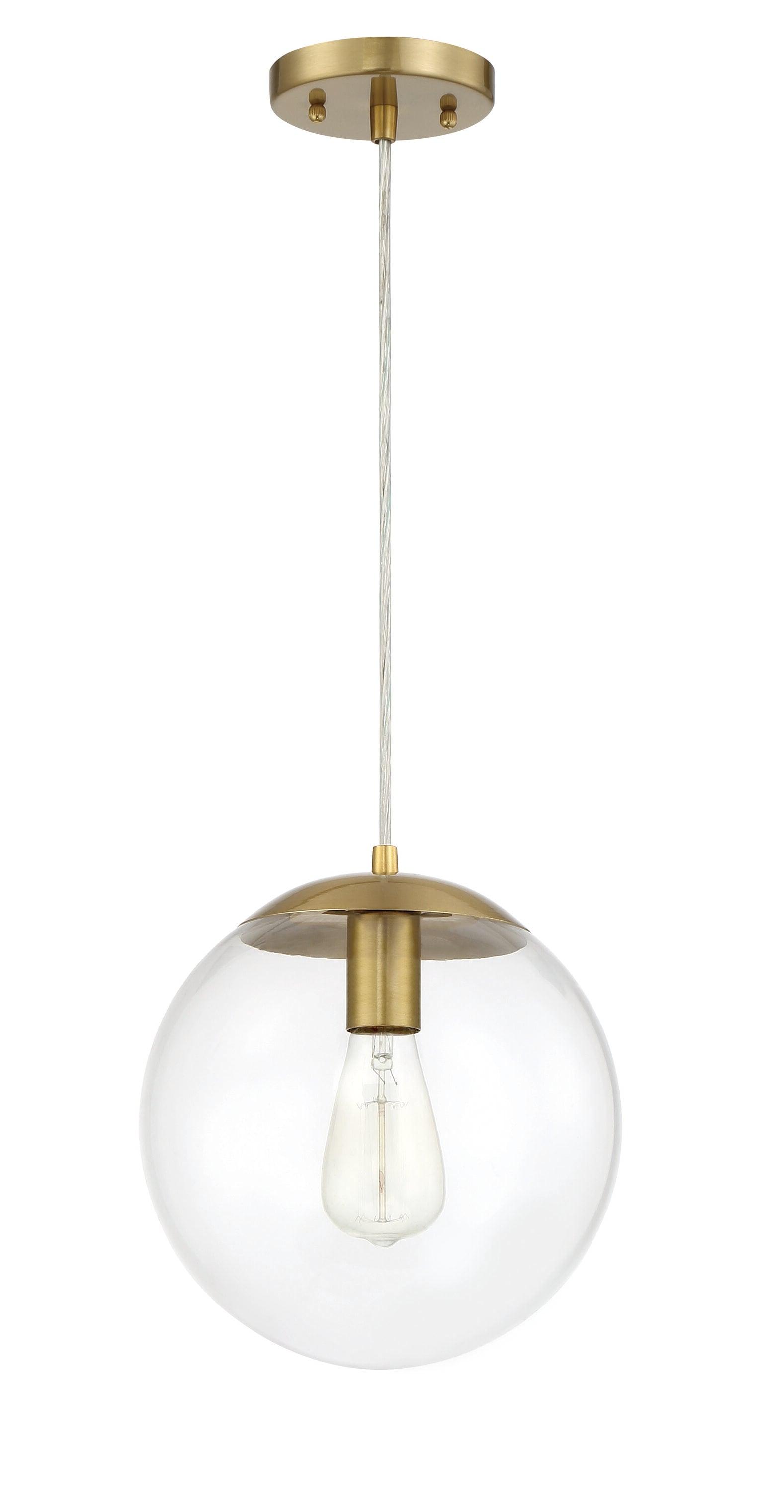 Craftmade Lighting Gaze 1 - Light Pendant in  Satin Brass