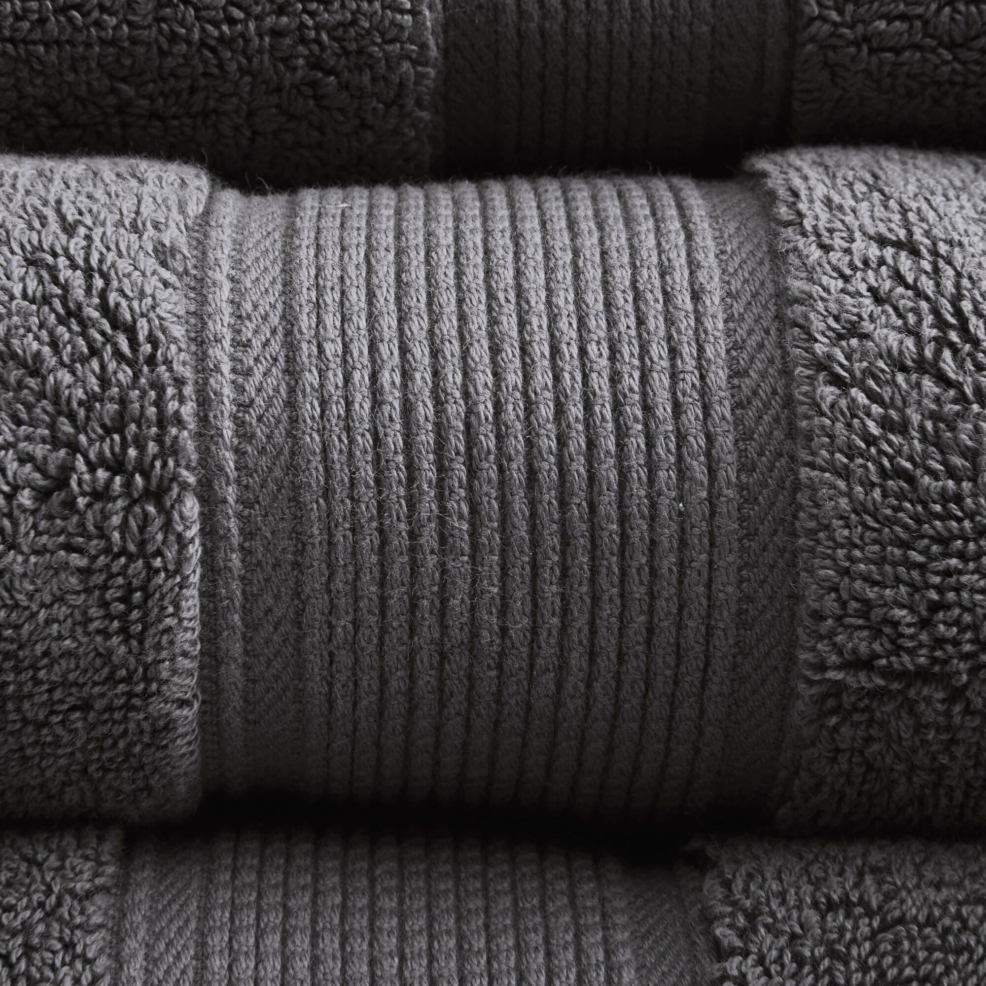Madison Park Signature 800GSM Ultra-Soft 100% Cotton Absorbent Towel Set
