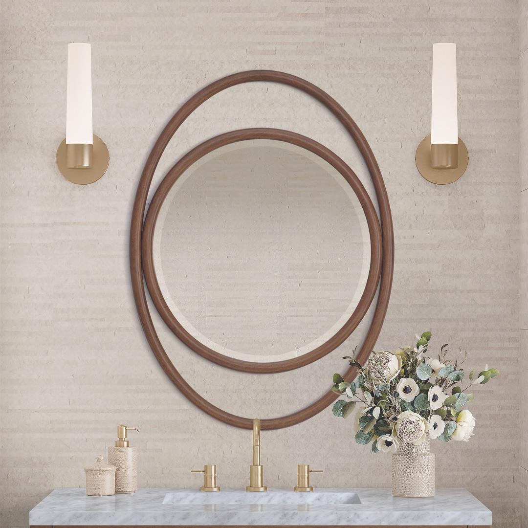 Esca Beveled Bathroom/Vanity Mirror