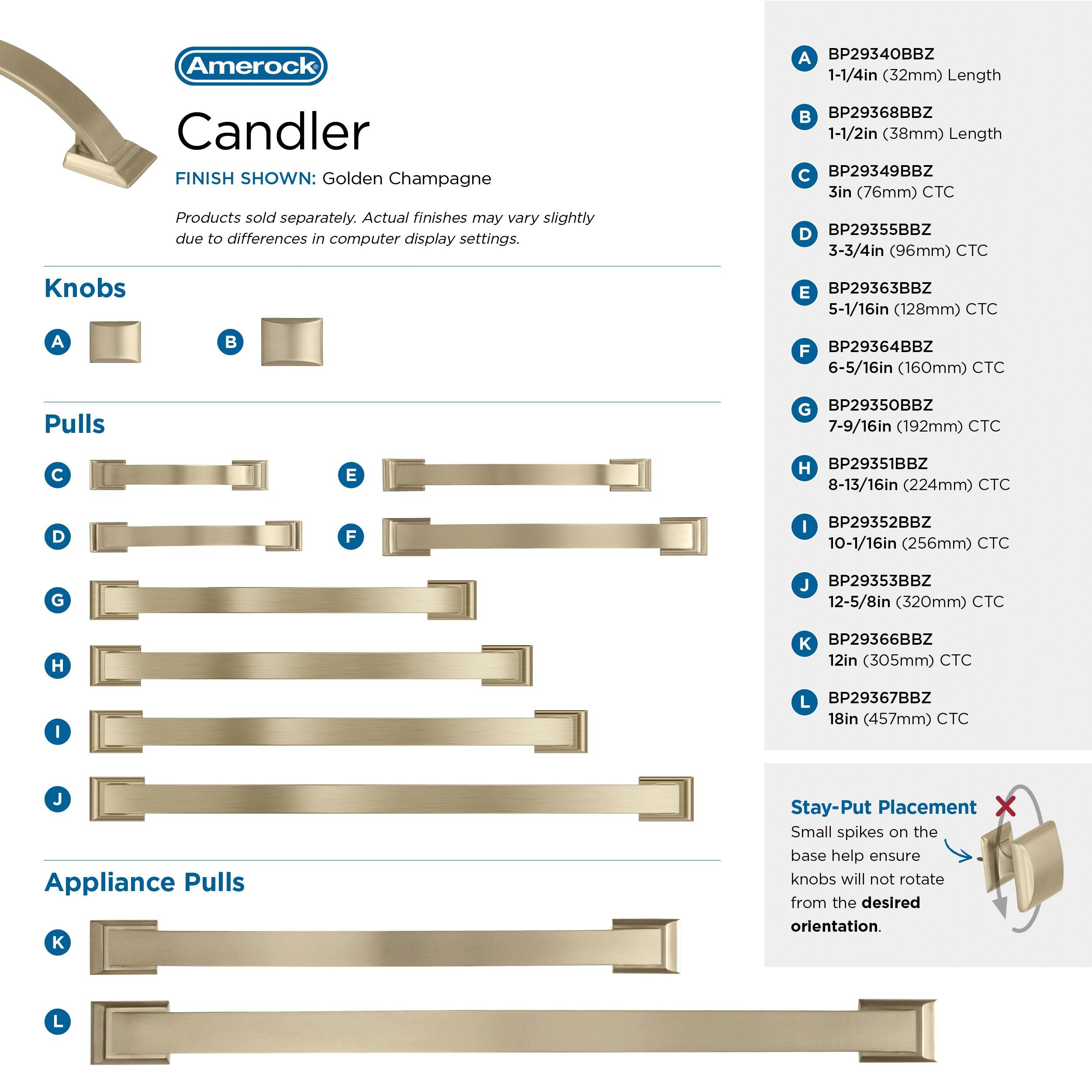 Candler Center to Center Arch Pull