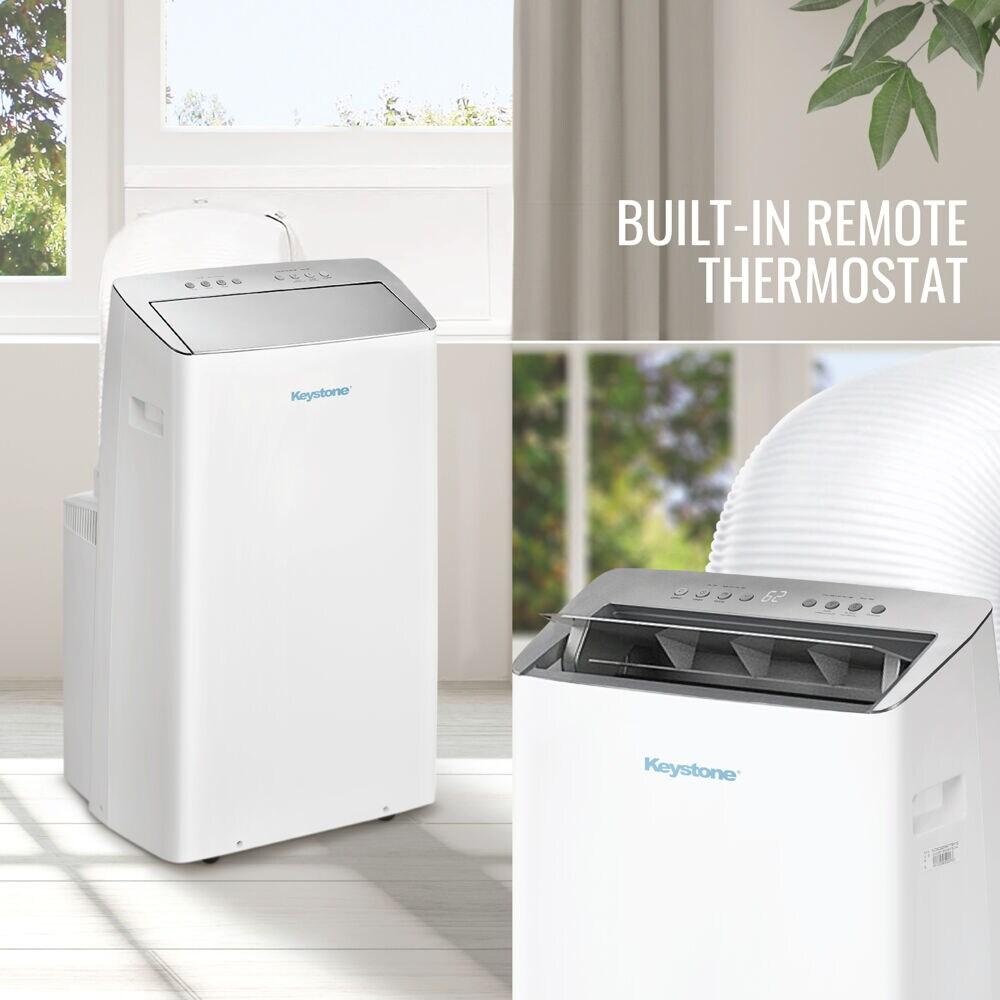 Keystone 10,000 BTU (12,000 BTU ASHRAE) 450 Sq ft Portable Inverter Air Conditioner