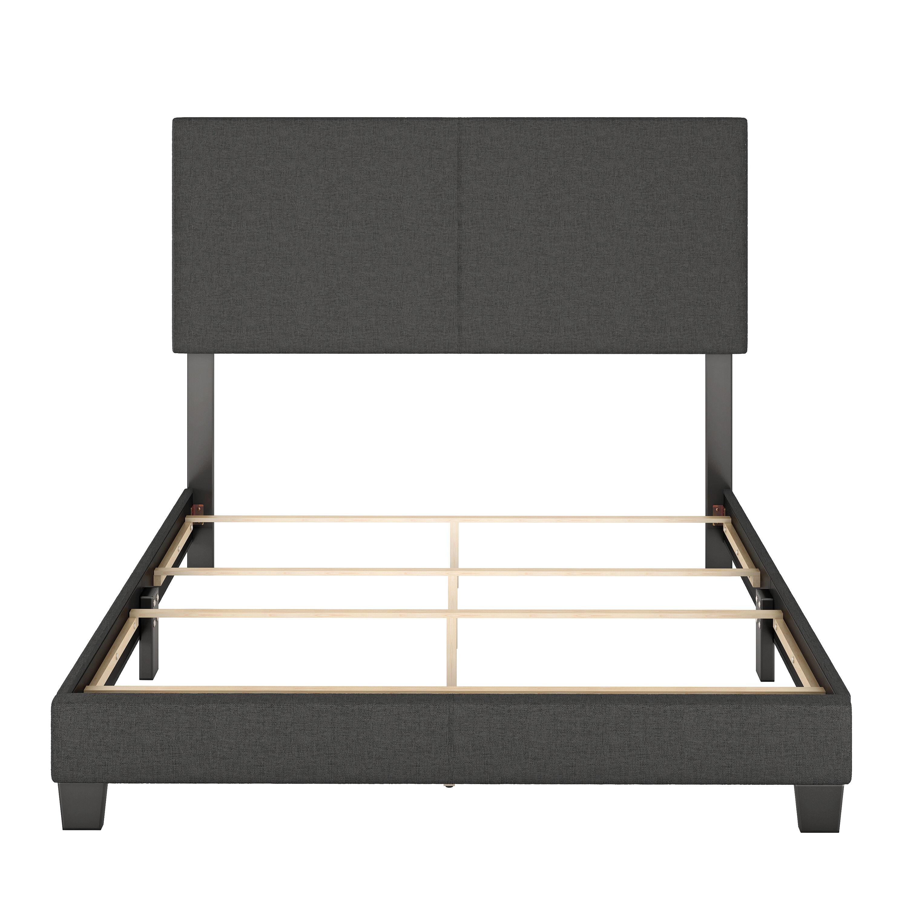 Boyd Sleep MIL896DB Mateo Linen Upholstered Platform Bed
