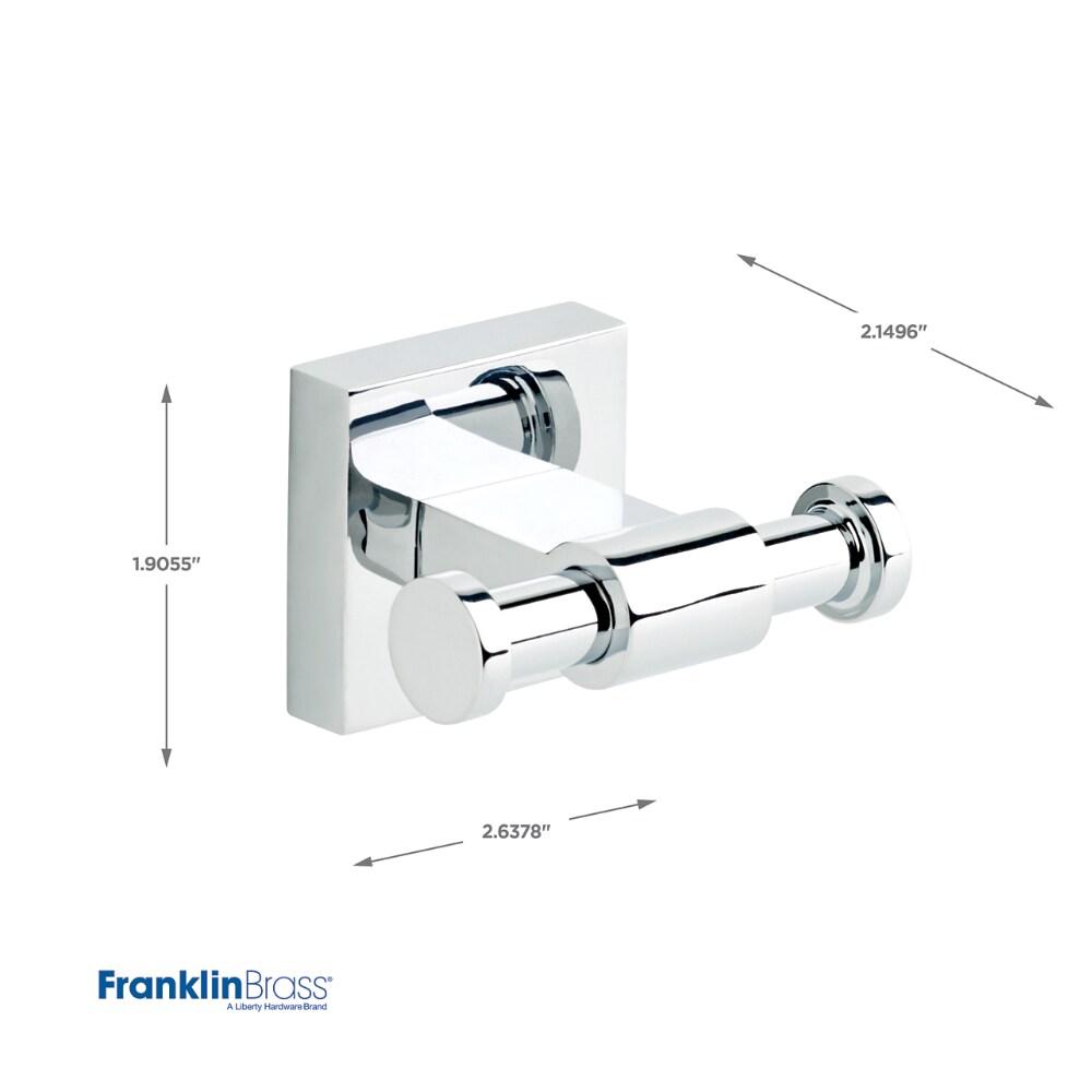 Maxted Polished Chrome Double Wall Mount Hook