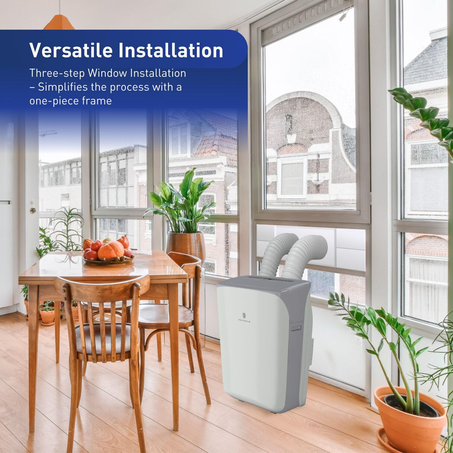 Friedrich 7500 BTU Wi-Fi Connected Portable Air Conditioner with Remote Included