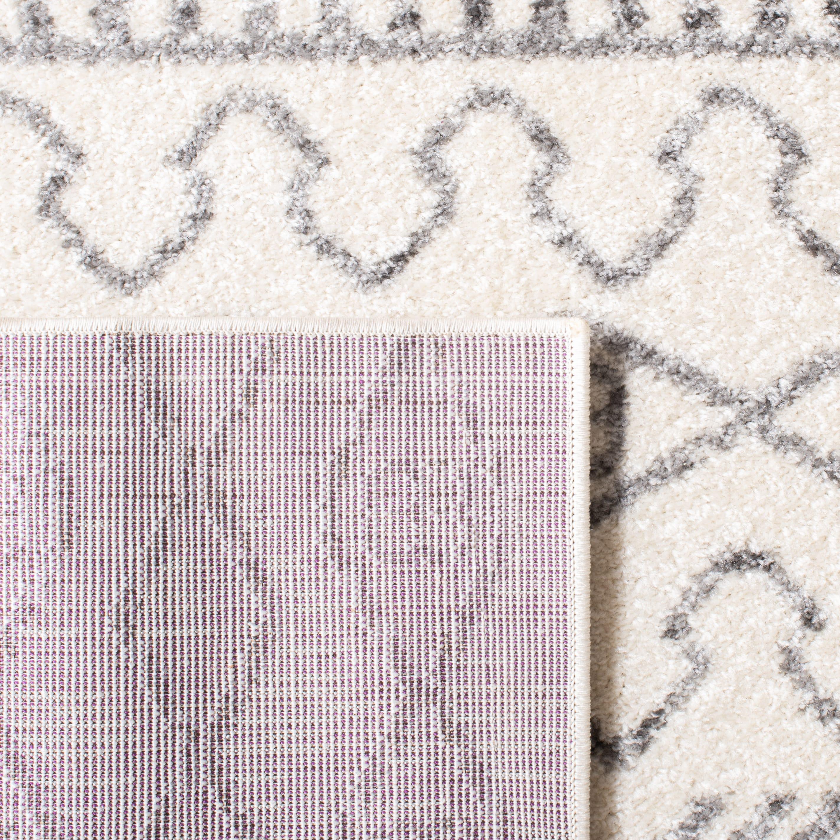 Tulum TUL694 Power Loomed Area Rug - Ivory/Grey - 8'x10' - Safavieh.