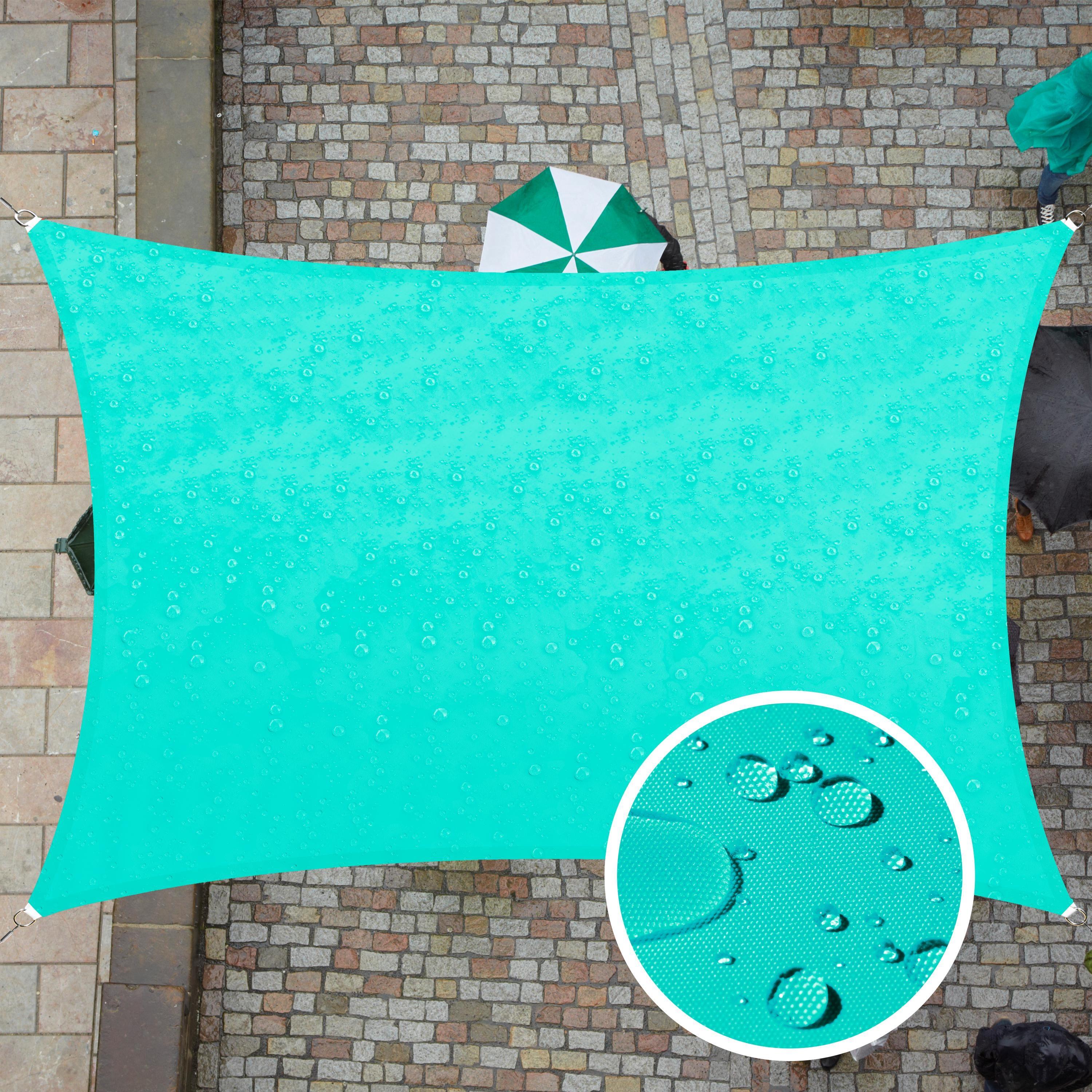 ColourTree Waterproof 7' x 12' Rectangle Shade Sail