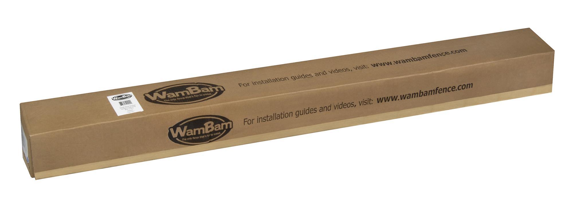 WamBam 4 ft. H x 4 ft. W Traditional Picket Gate