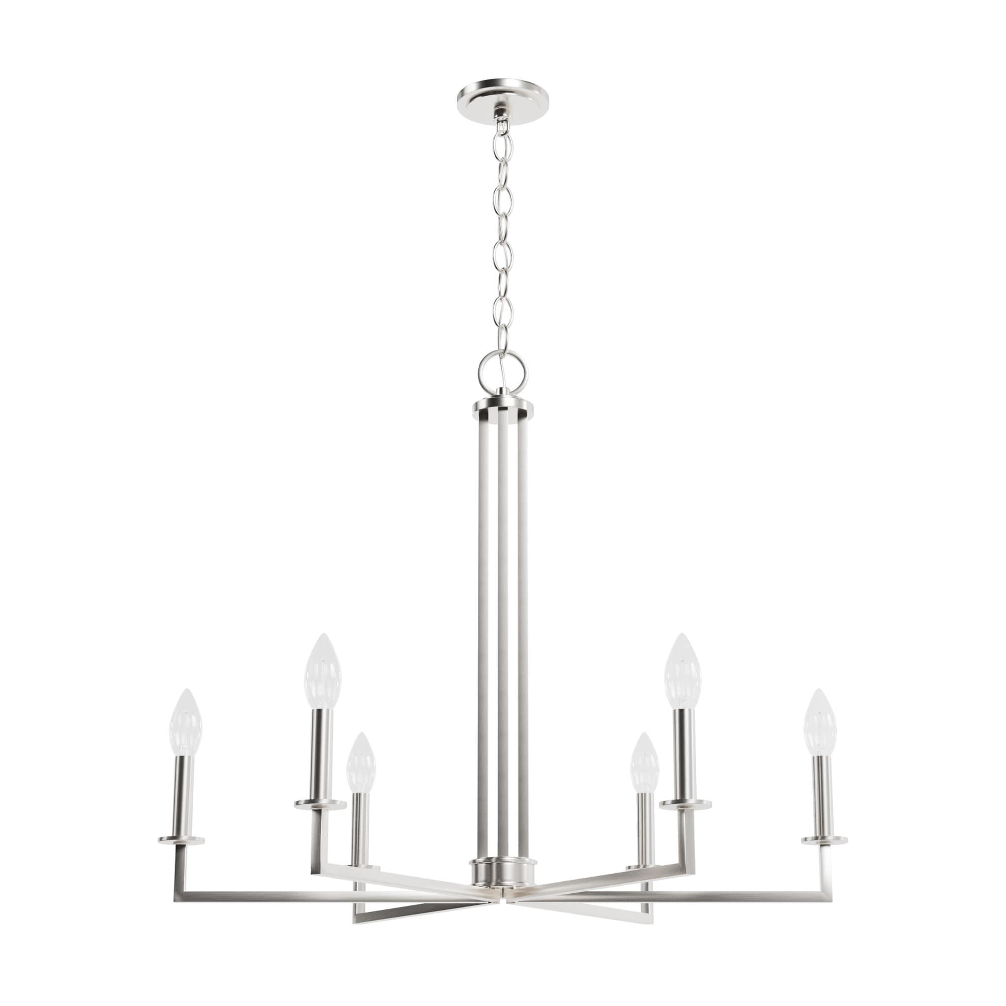 6 - Light Geometric Classic Chandelier