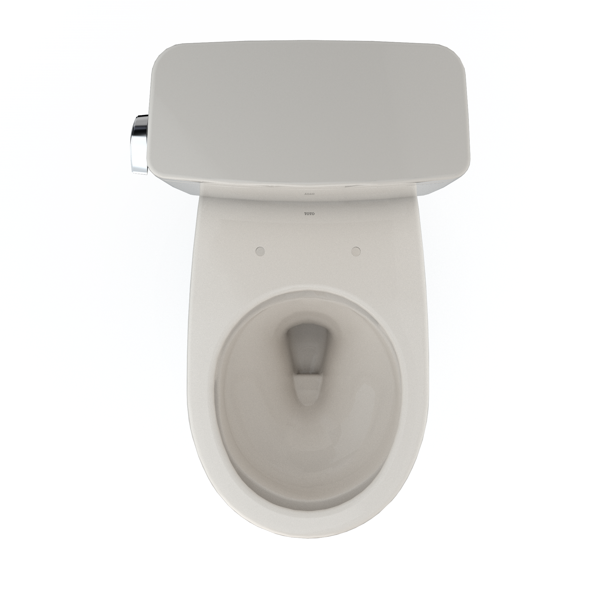 Drake® 1.6 GPF Round Two-Piece Toilet with Tornado Flush (Seat Not Included)