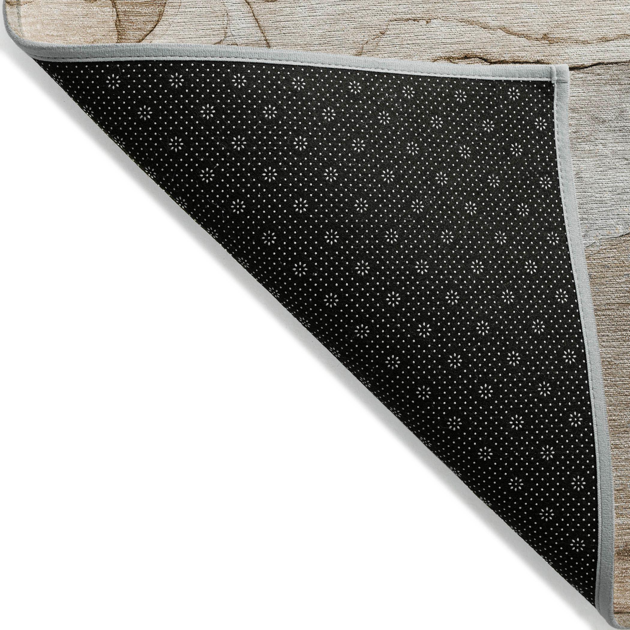 Addison Rugs Chantille ACN512 Beige 8' x 10 Indoor Outdoor Area Rug, Stain Resistant, Machine Washable, Non Shedding, Bedroom, Living Room, Dining Room, Kitchen Rug