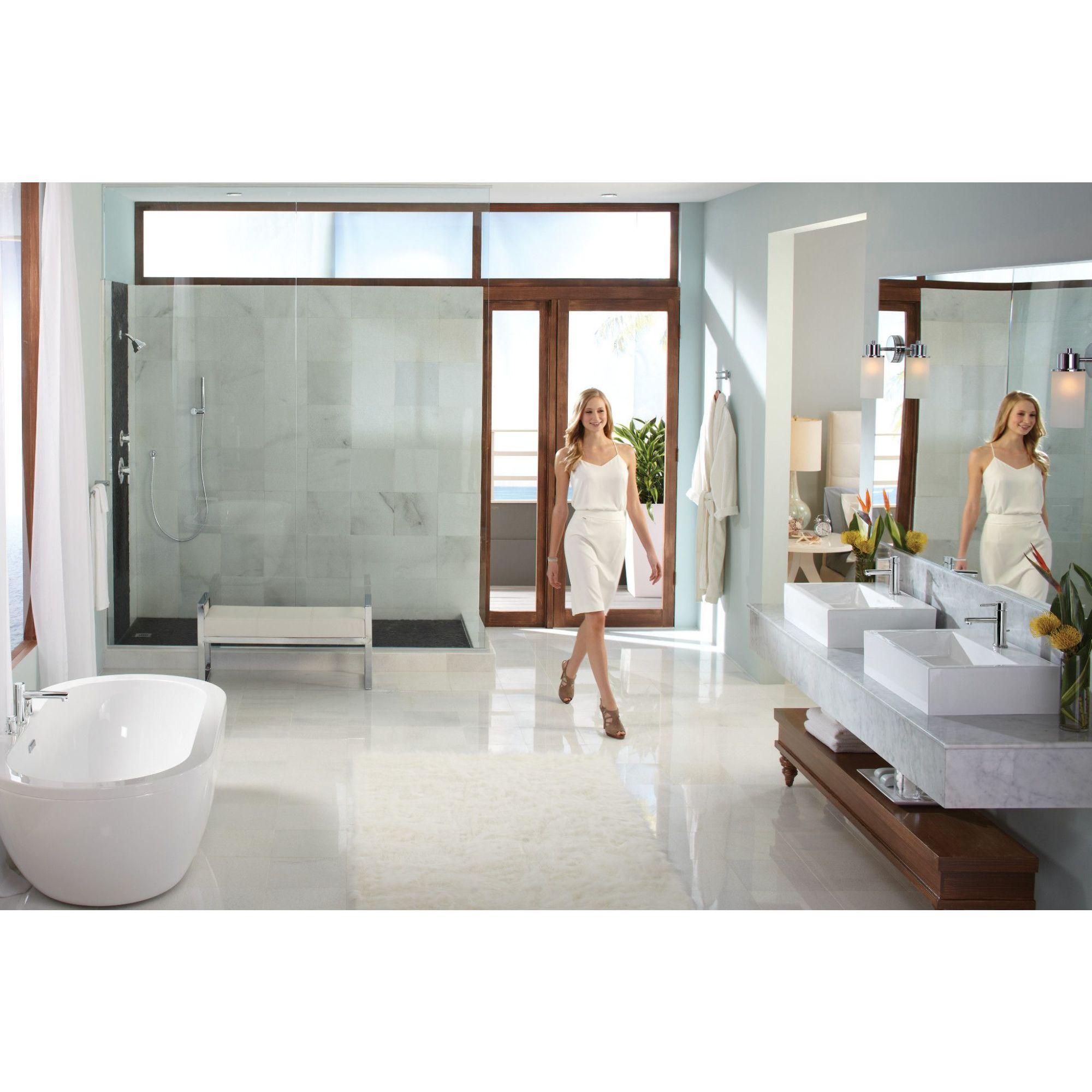Align Single Hole Bathroom Faucet with Drain Assembly