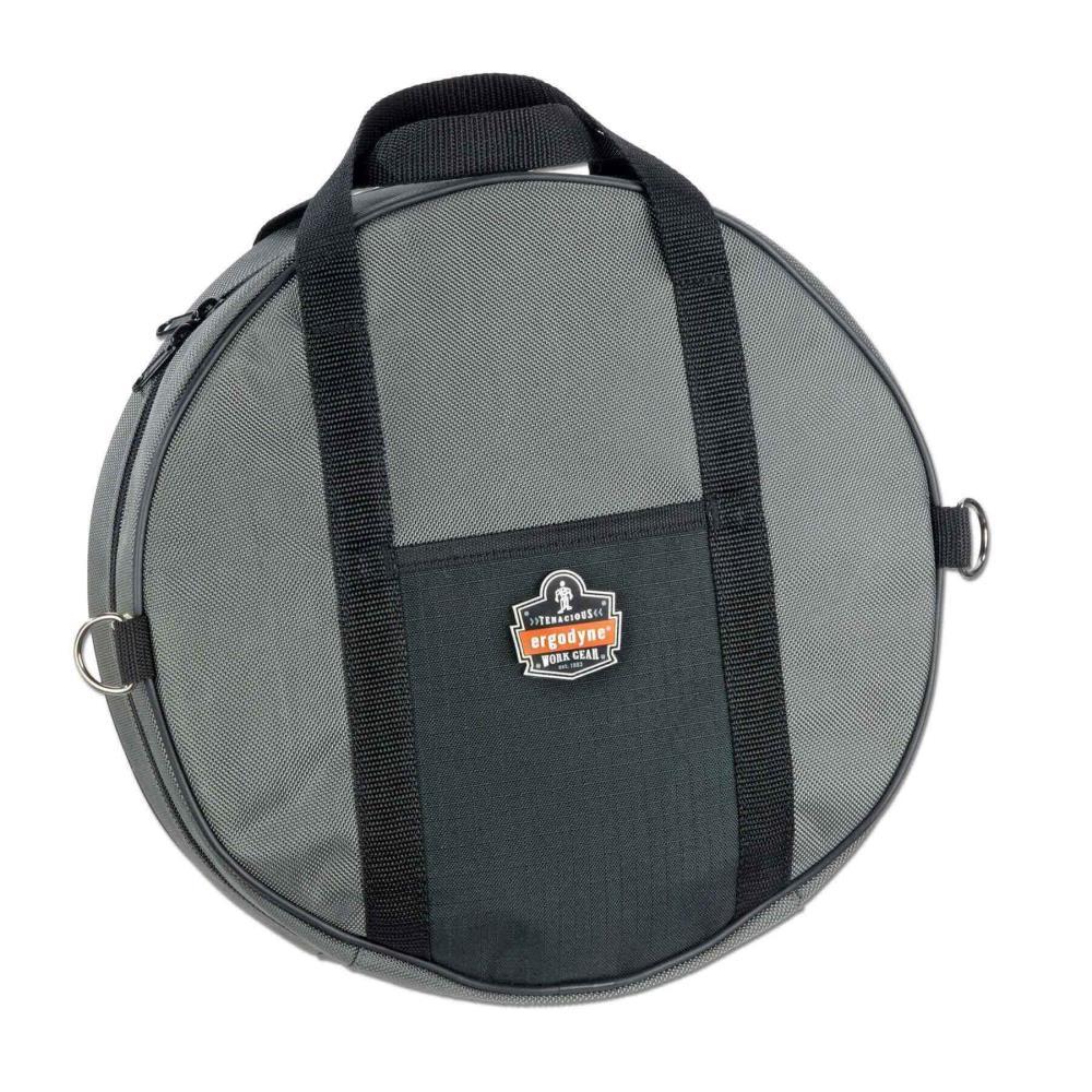 Gray Ballistic Polyester 14-inch Cable Organizer Bag